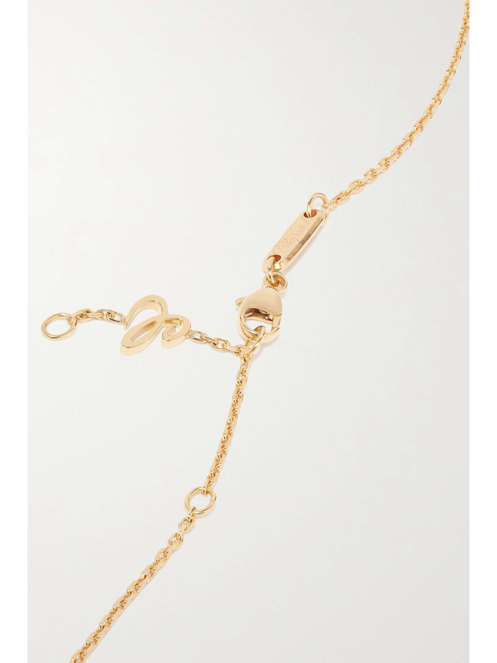 CHOPARD Collier en or 18 carats (750/1000) et diamants Ice Cube Pure