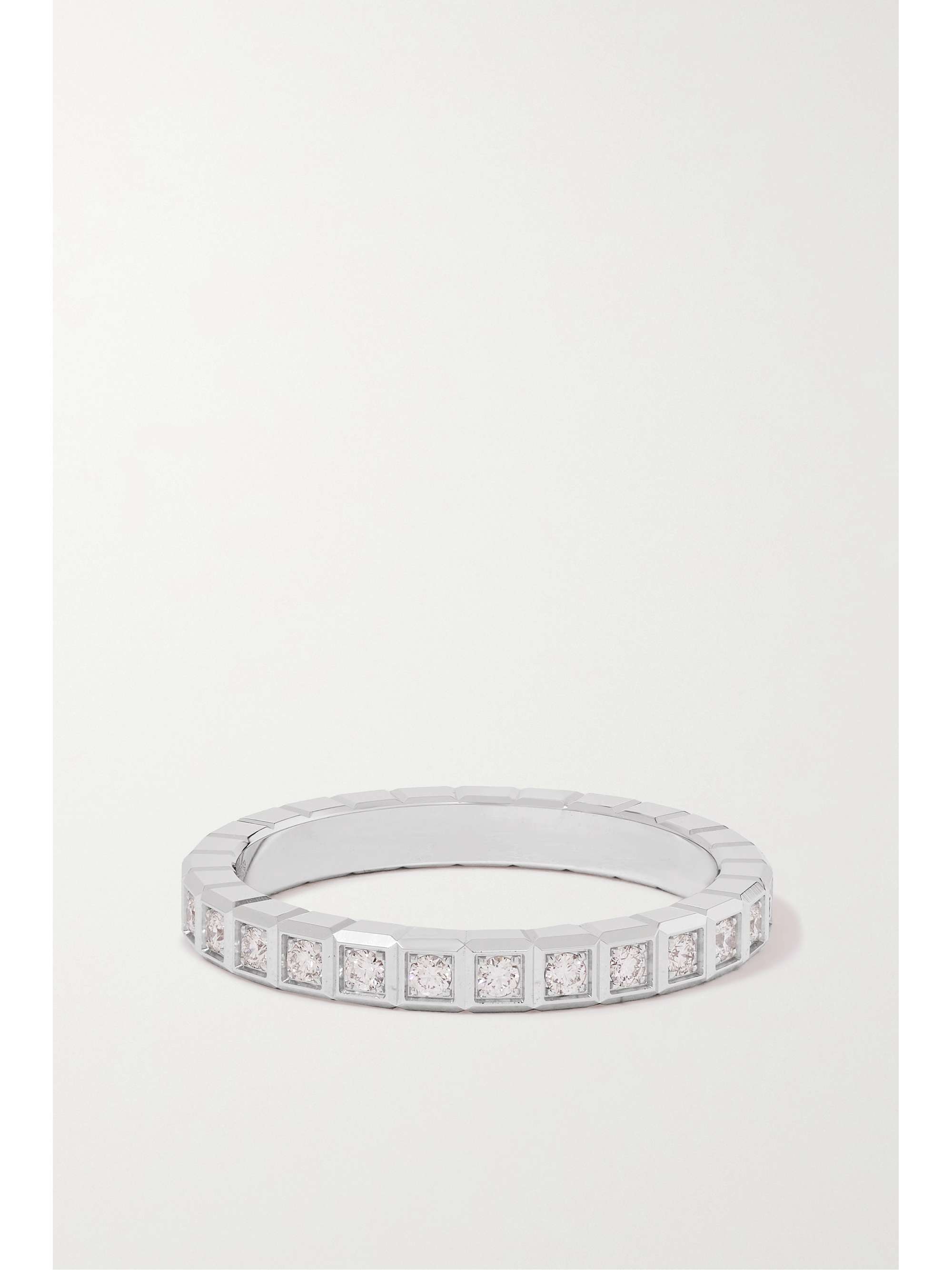 CHOPARD Ice Cube 18-karat white gold diamond ring