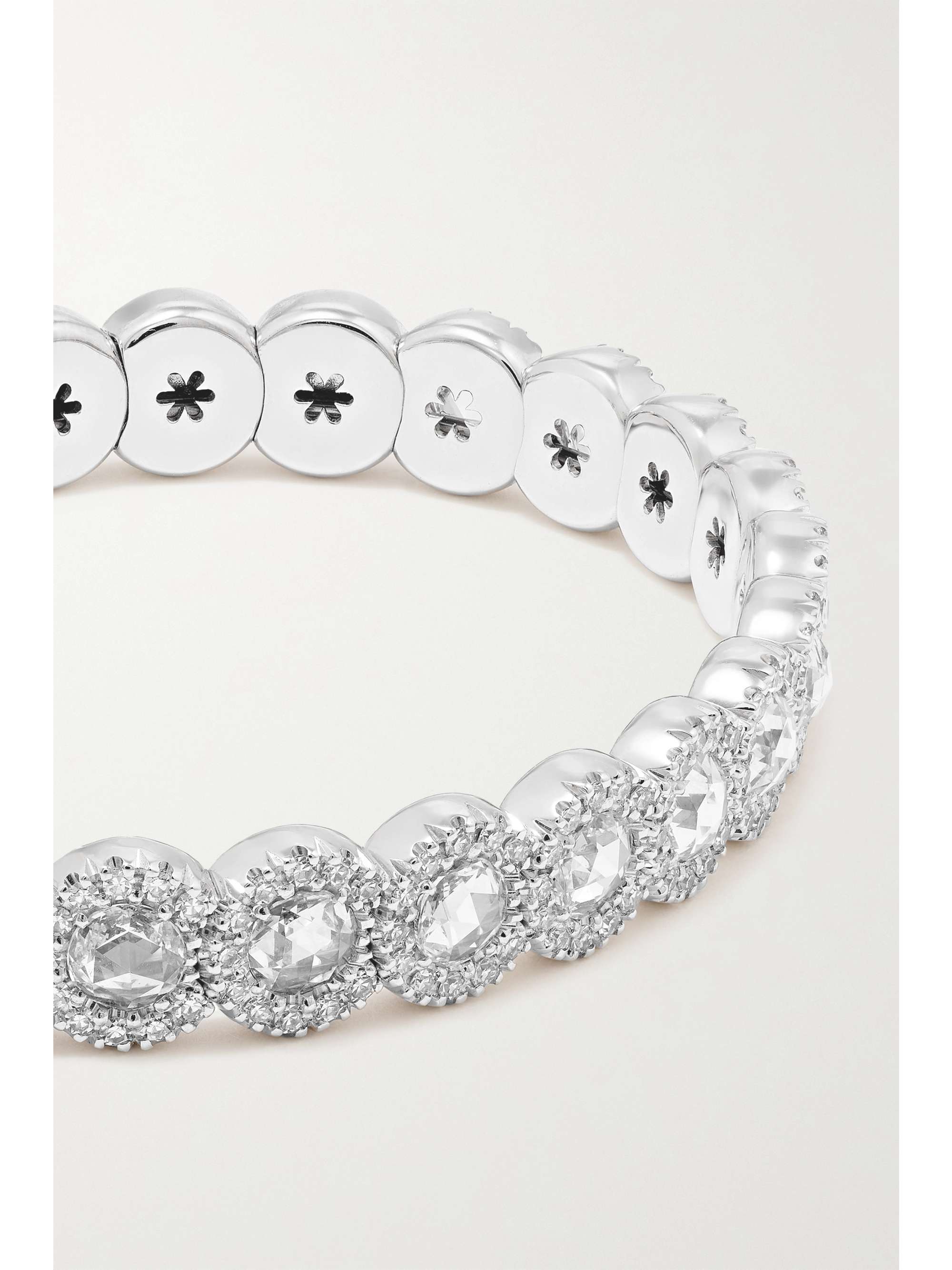 DAVID MORRIS Armspange aus 18 Karat Gold mit Diamanten