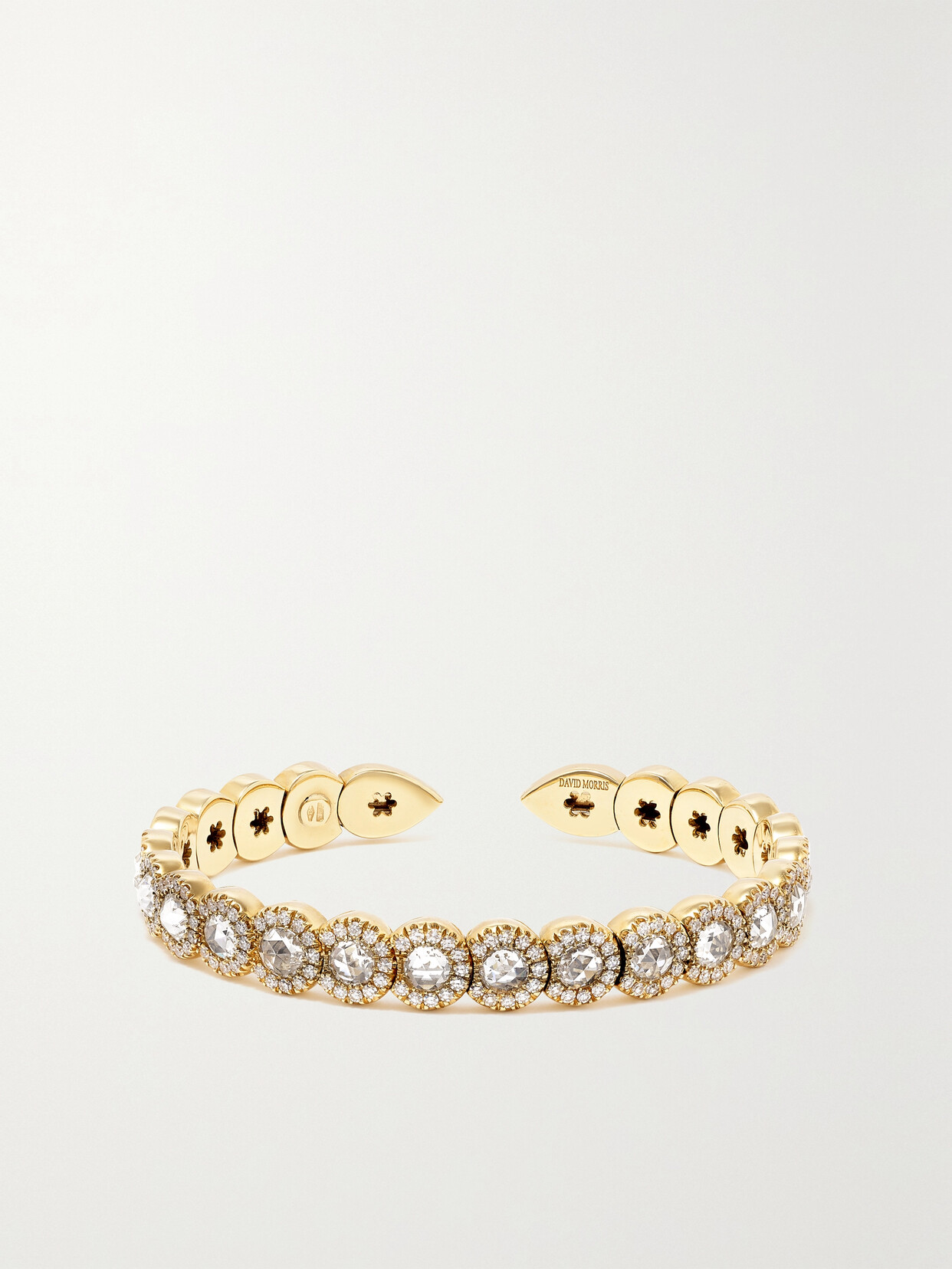 David Morris 18-karat Diamond Cuff