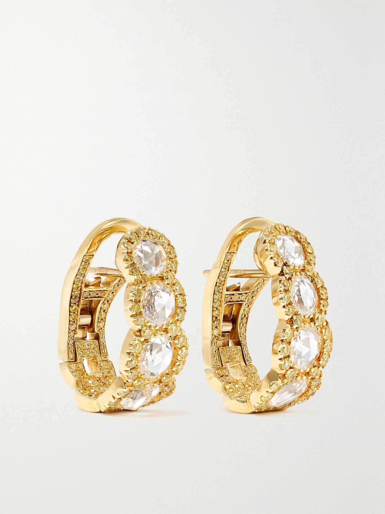 David Morris 18-karat Diamond Earrings