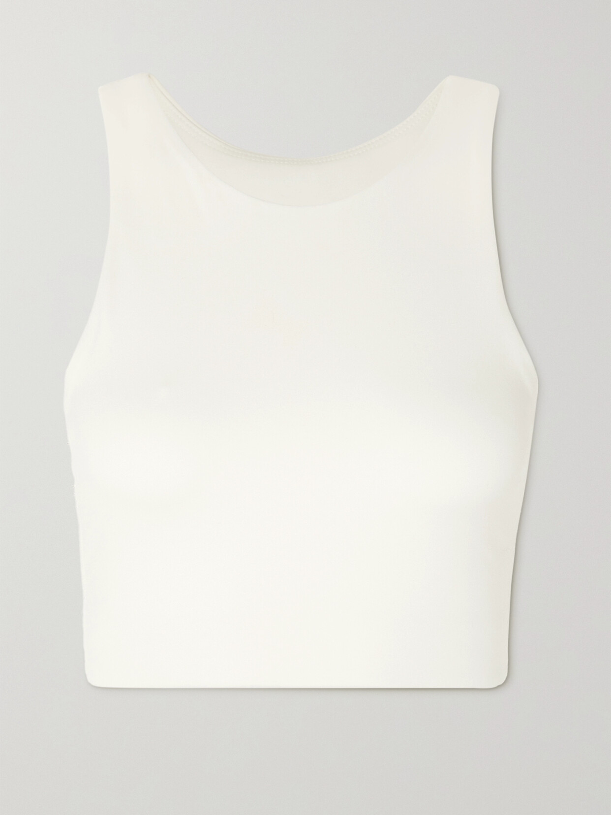 Girlfriend Collective - Dylan Stretch Recycled Sports Bra - Ivory