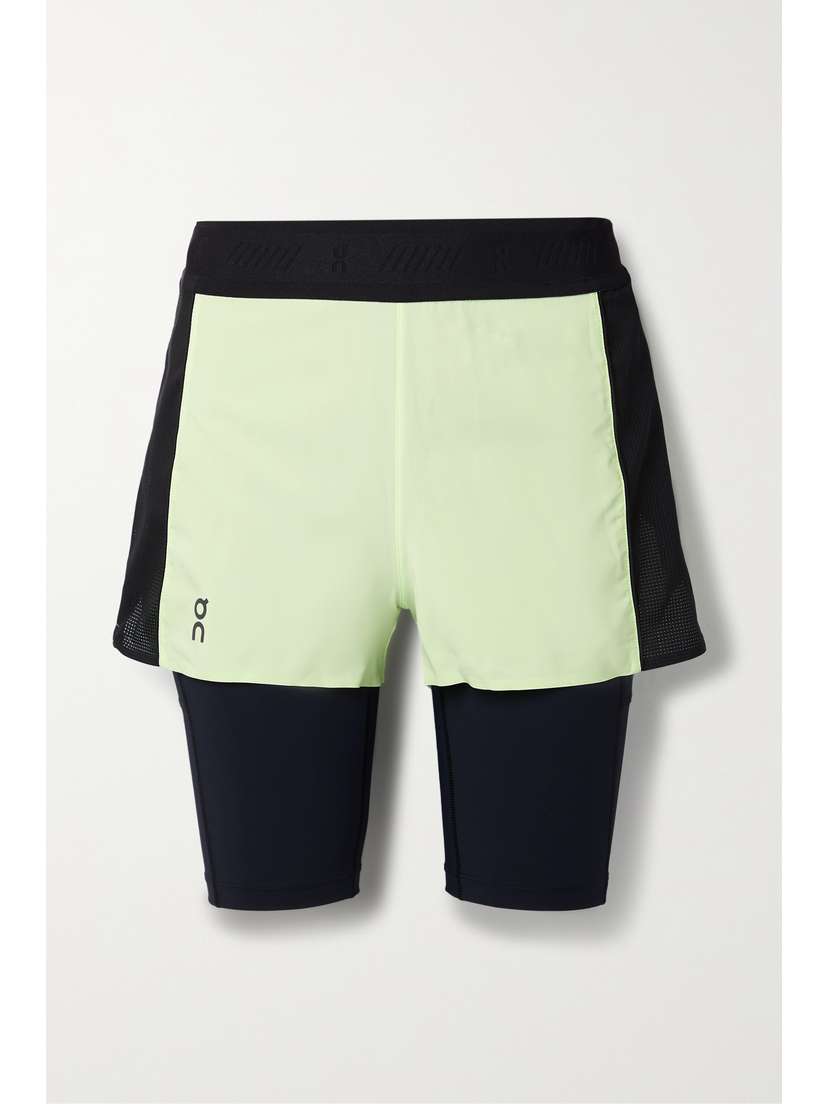 ON Convertible Layered Shell And Stretch-jersey Shorts