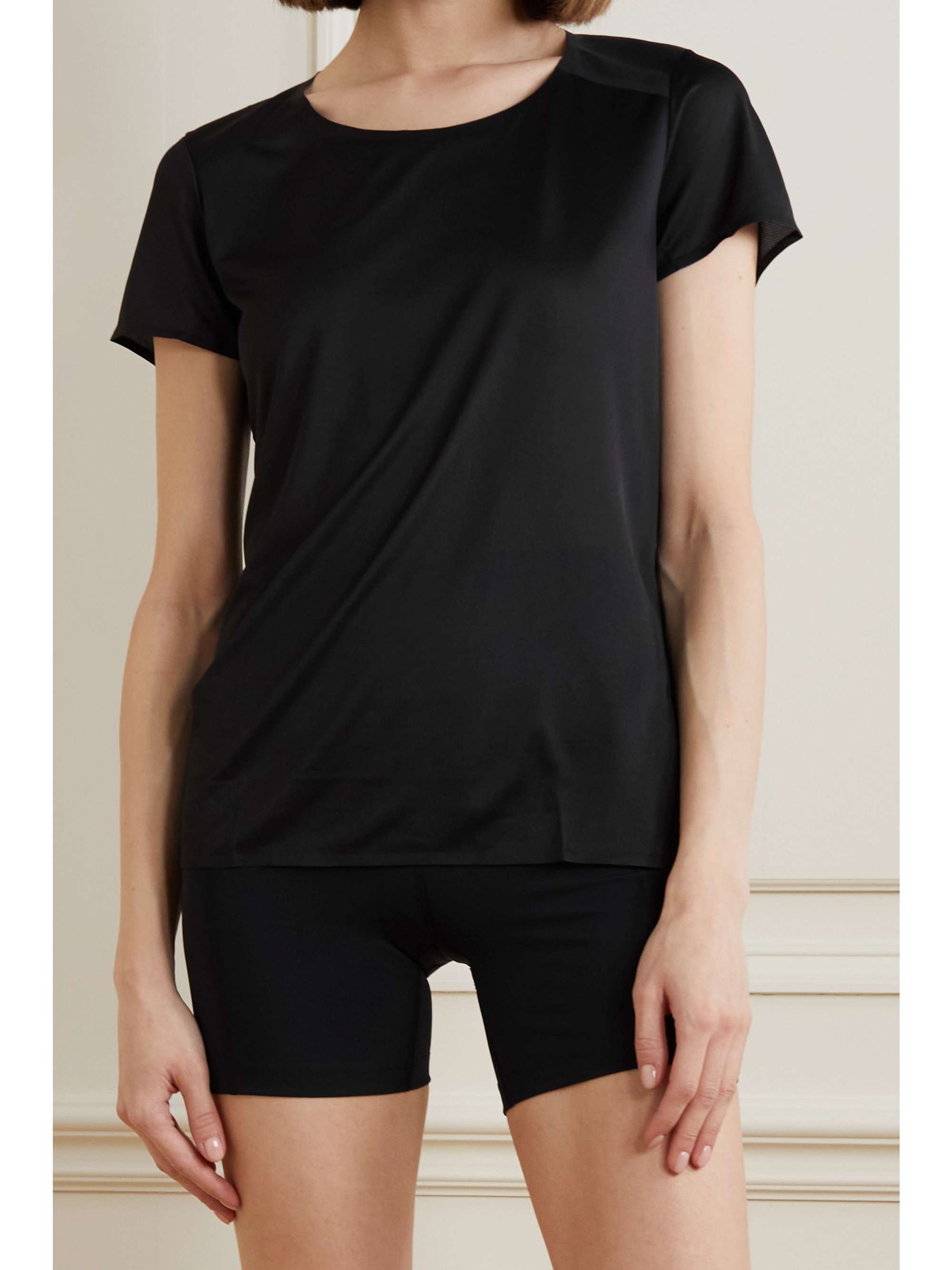 ON-RUNNING Performance-T mesh and jersey T-shirt