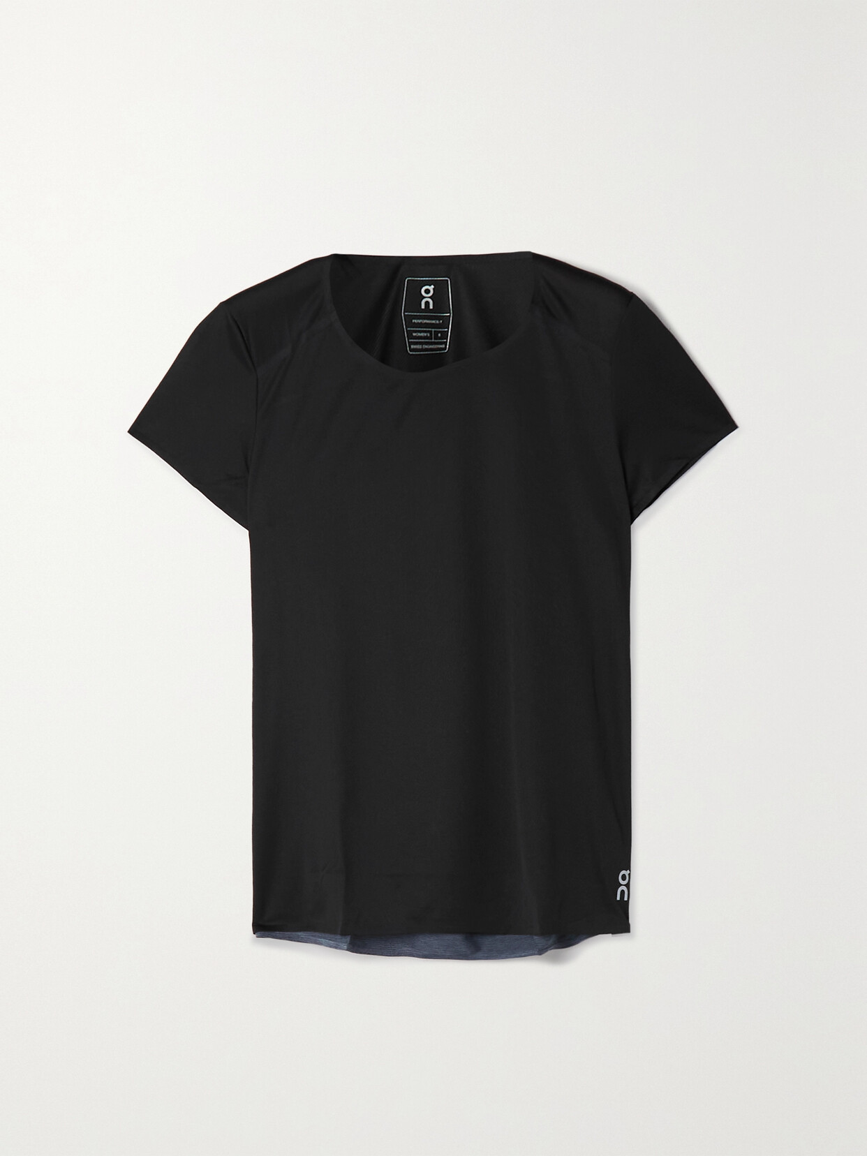 ON Performance-t Mesh And Jersey T-shirt - Black