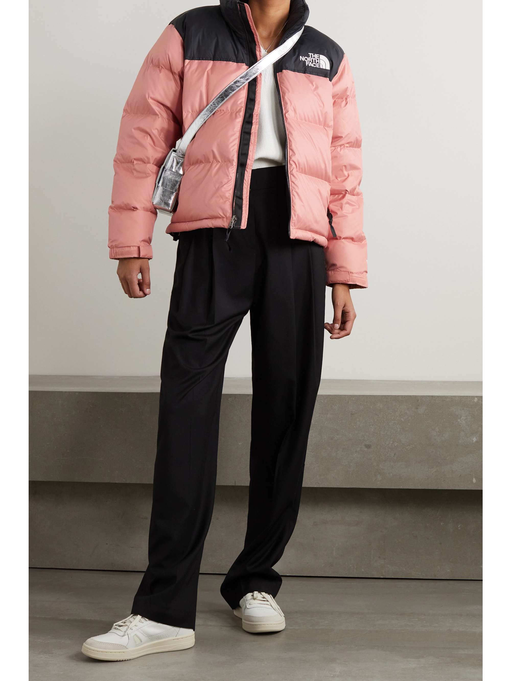 Antique rose 1996 Retro Nuptse hooded 