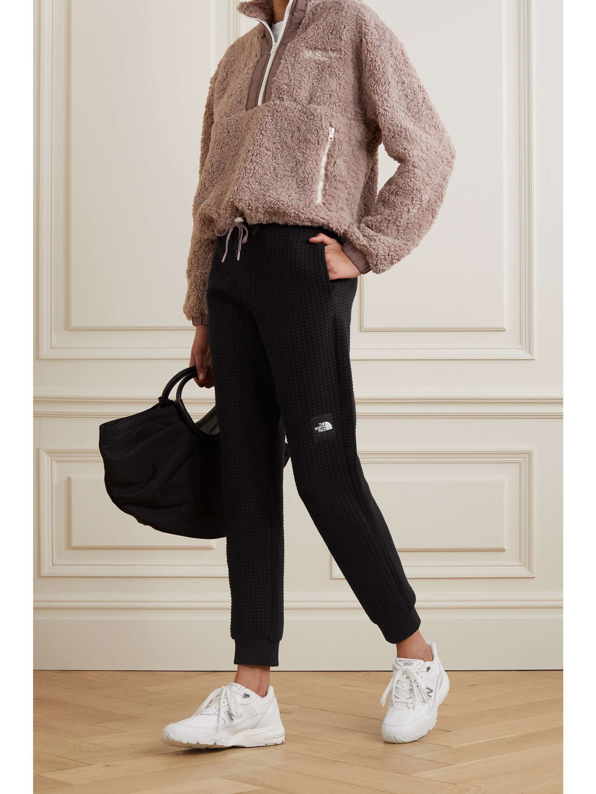 north face quilted pants