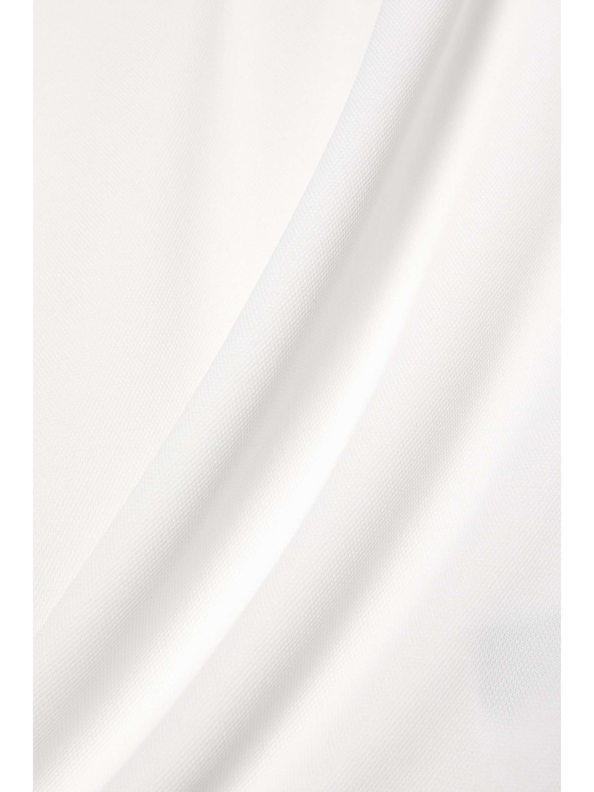 LACOSTE Mesh-trimmed piqué polo shirt
