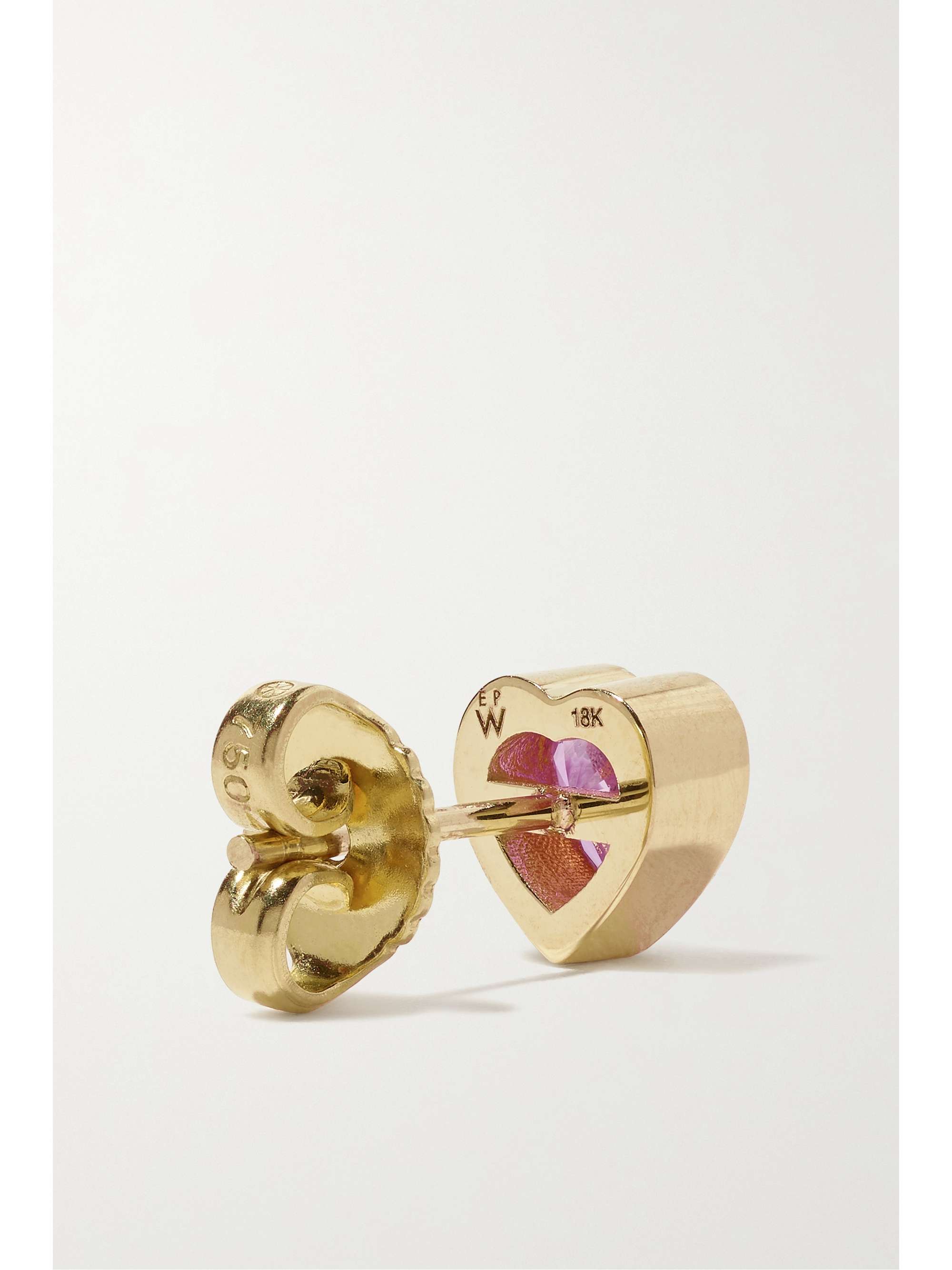 EMILY P. WHEELER + NET SUSTAIN Dress Up Baby 18-karat recycled gold sapphire earrings