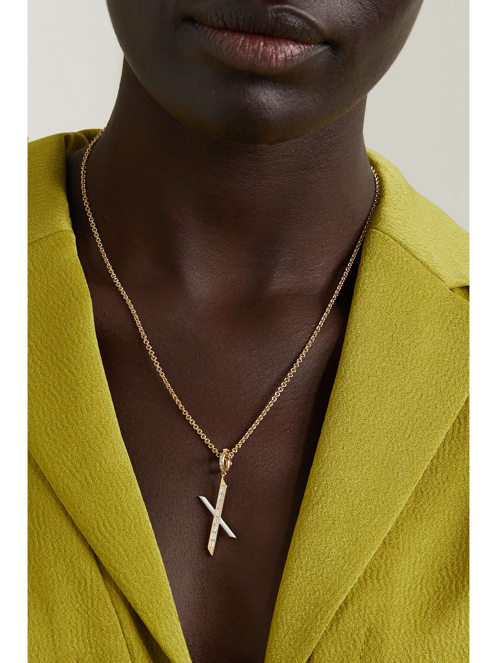 enamel necklace | EMILY P. WHEELER 