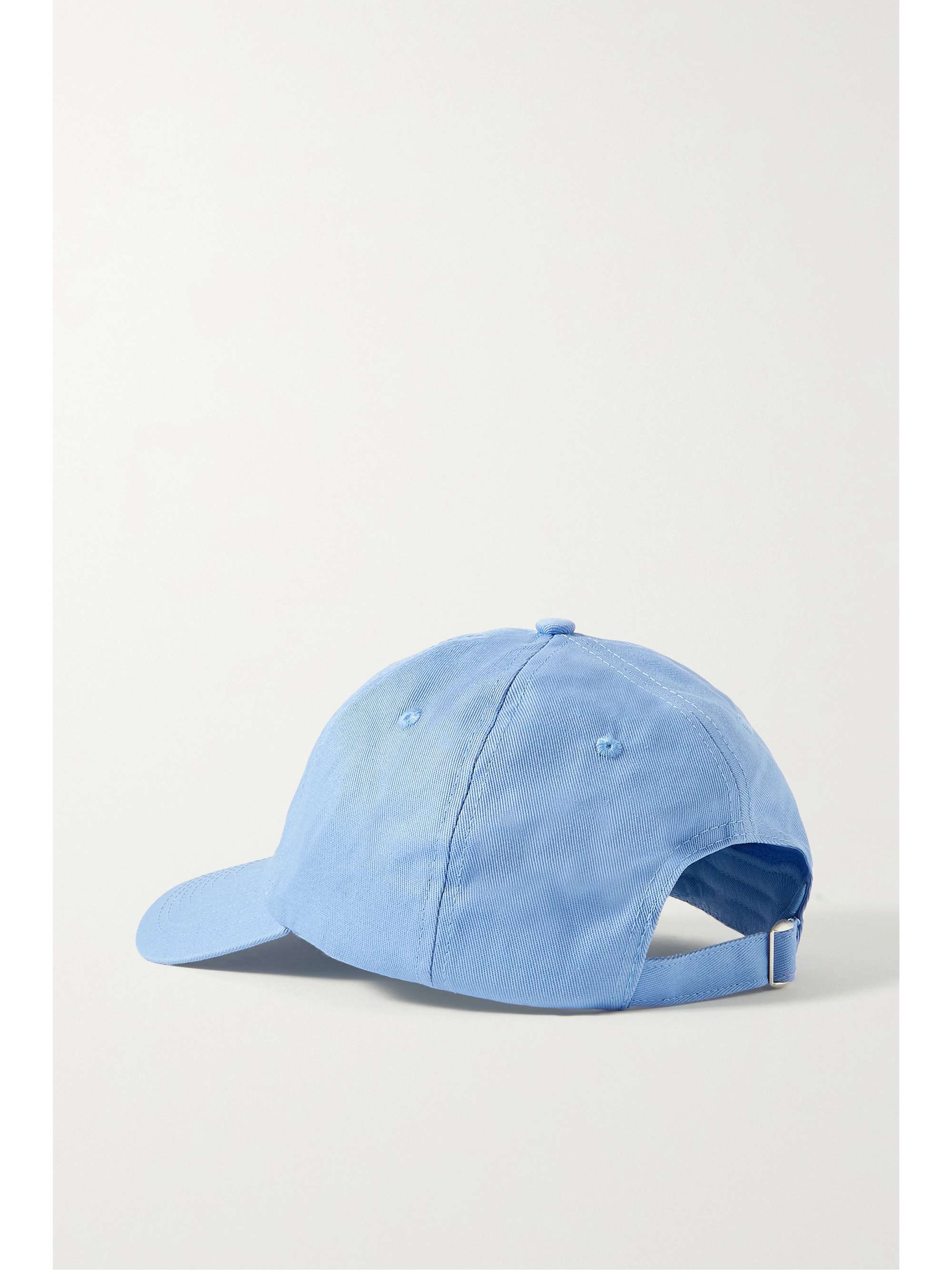 SPORTY & RICH Rizzoli embroidered cotton-twill baseball cap