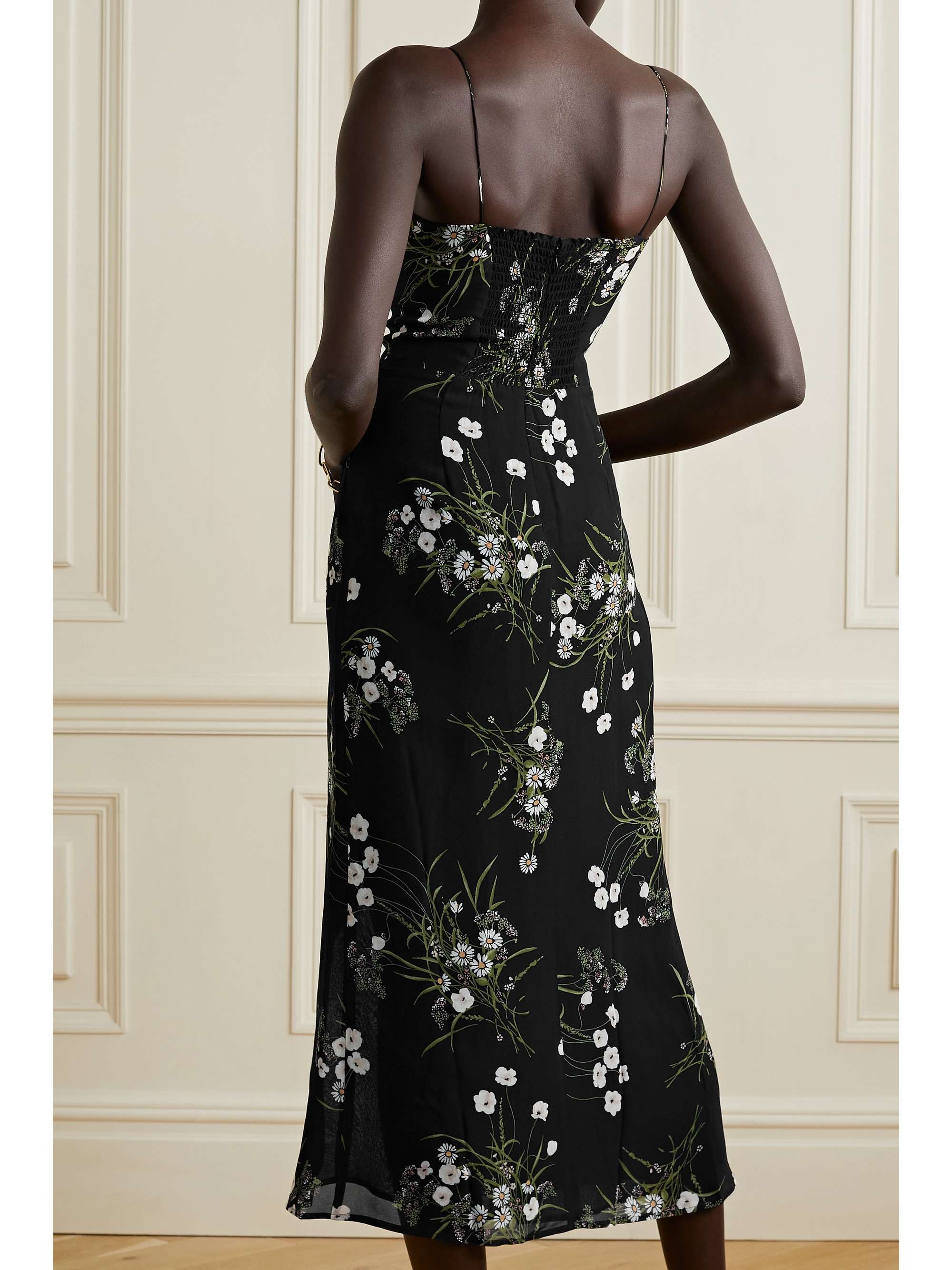 reformation kourtney midi dress