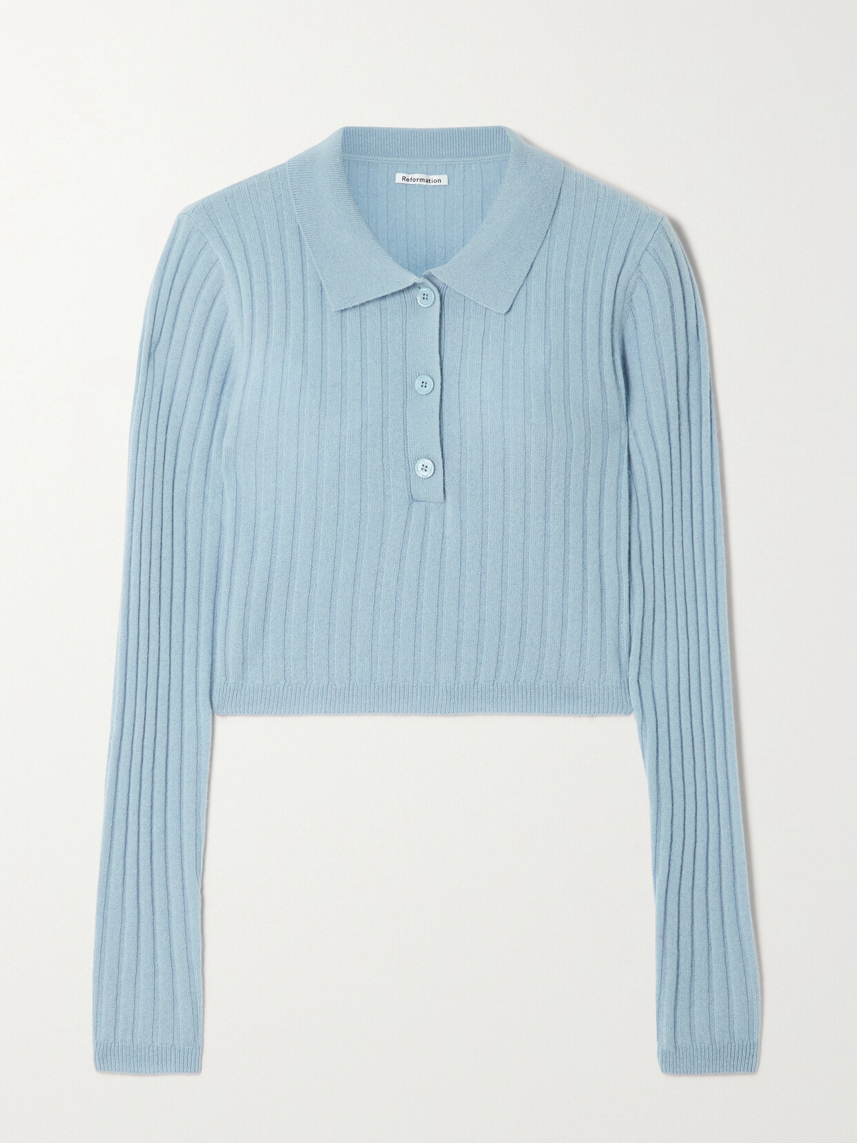 Reformation - Clancey Cropped Ribbed 
