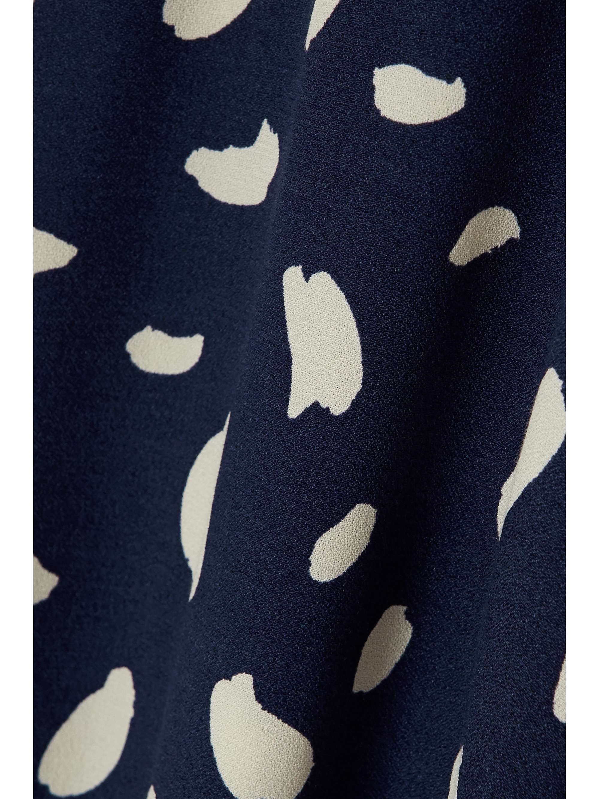 REFORMATION + NET SUSTAIN Zoe printed crepe midi skirt
