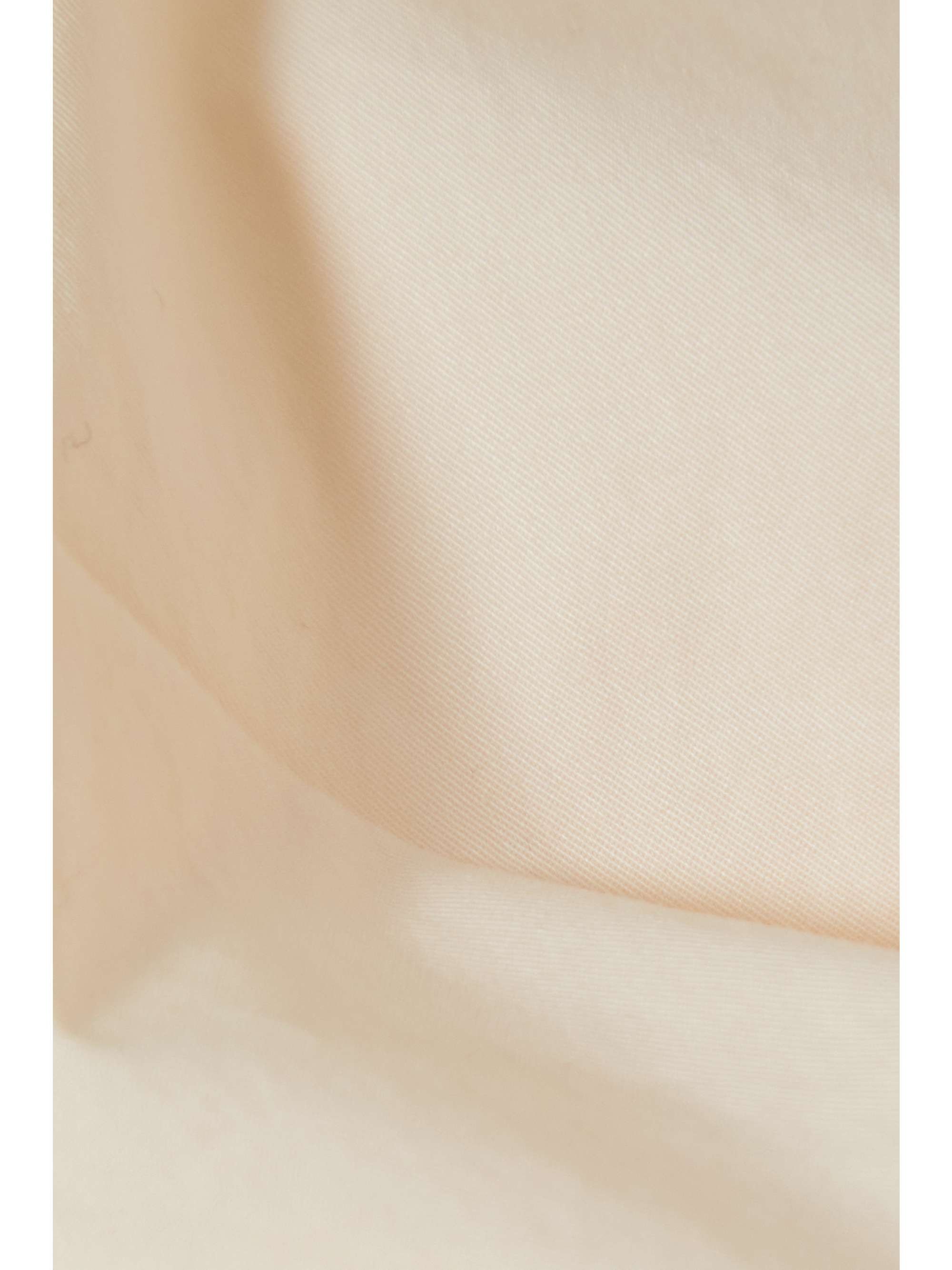JOHANNA ORTIZ + NET SUSTAIN Love Me Like 70's ruched stretch-cotton poplin blouse