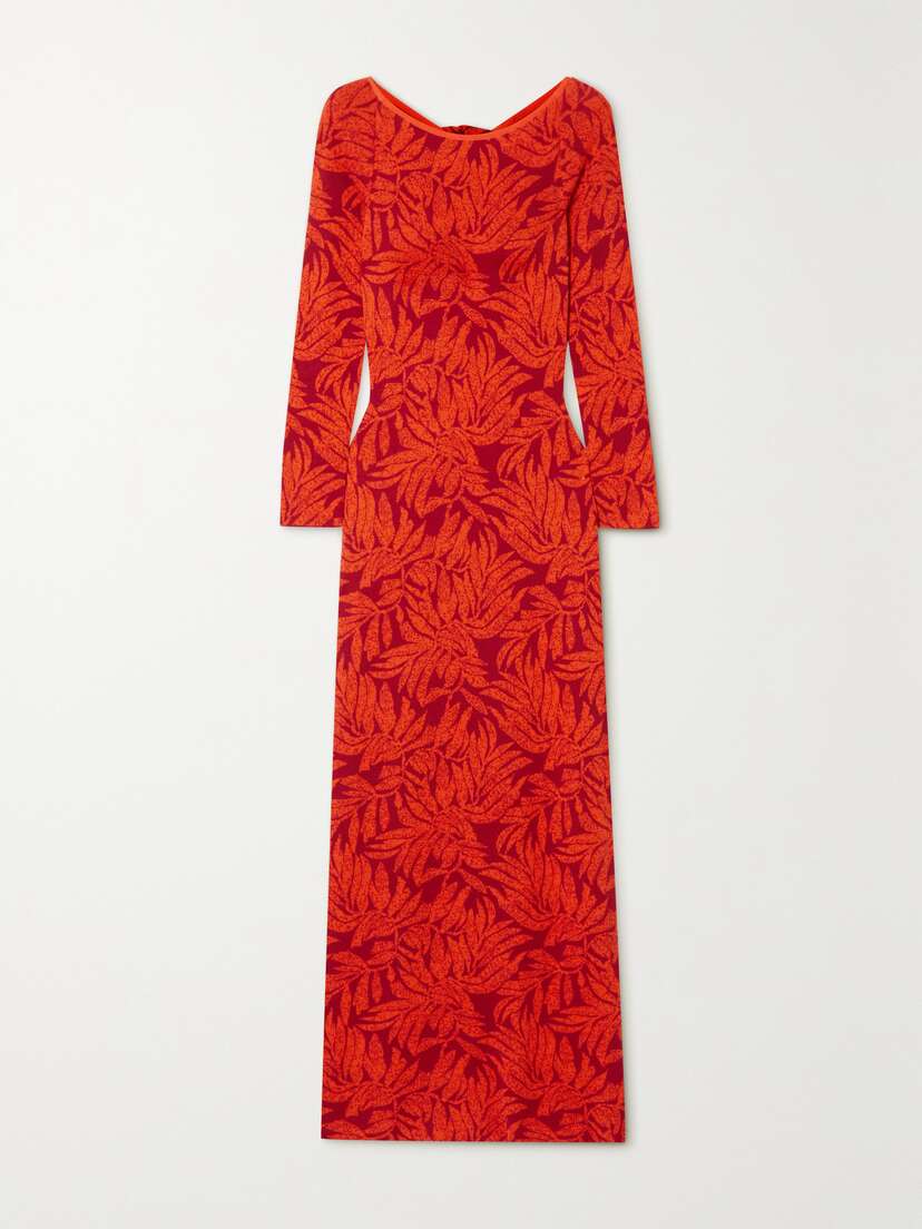 Johanna Ortiz + Net Sustain Manhattan Solstice Printed Pima Cotton Maxi Dress