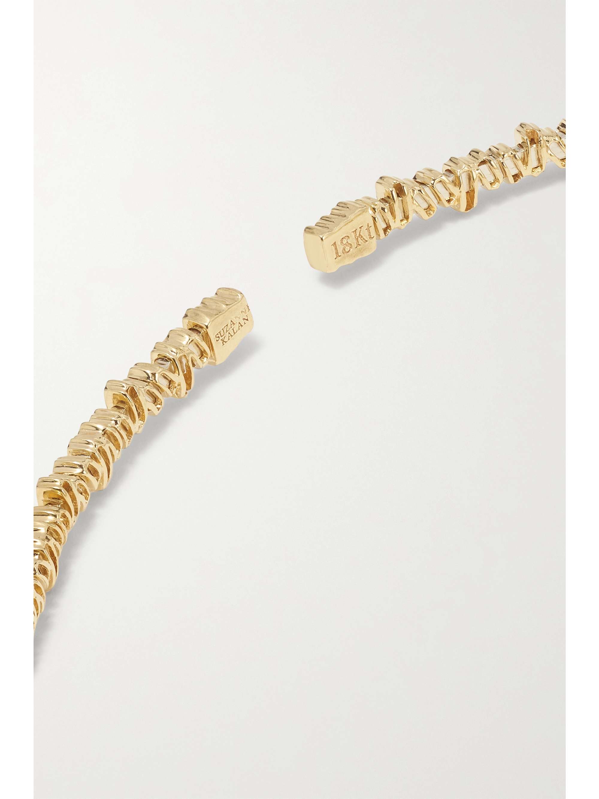 SUZANNE KALAN 18-karat gold diamond choker