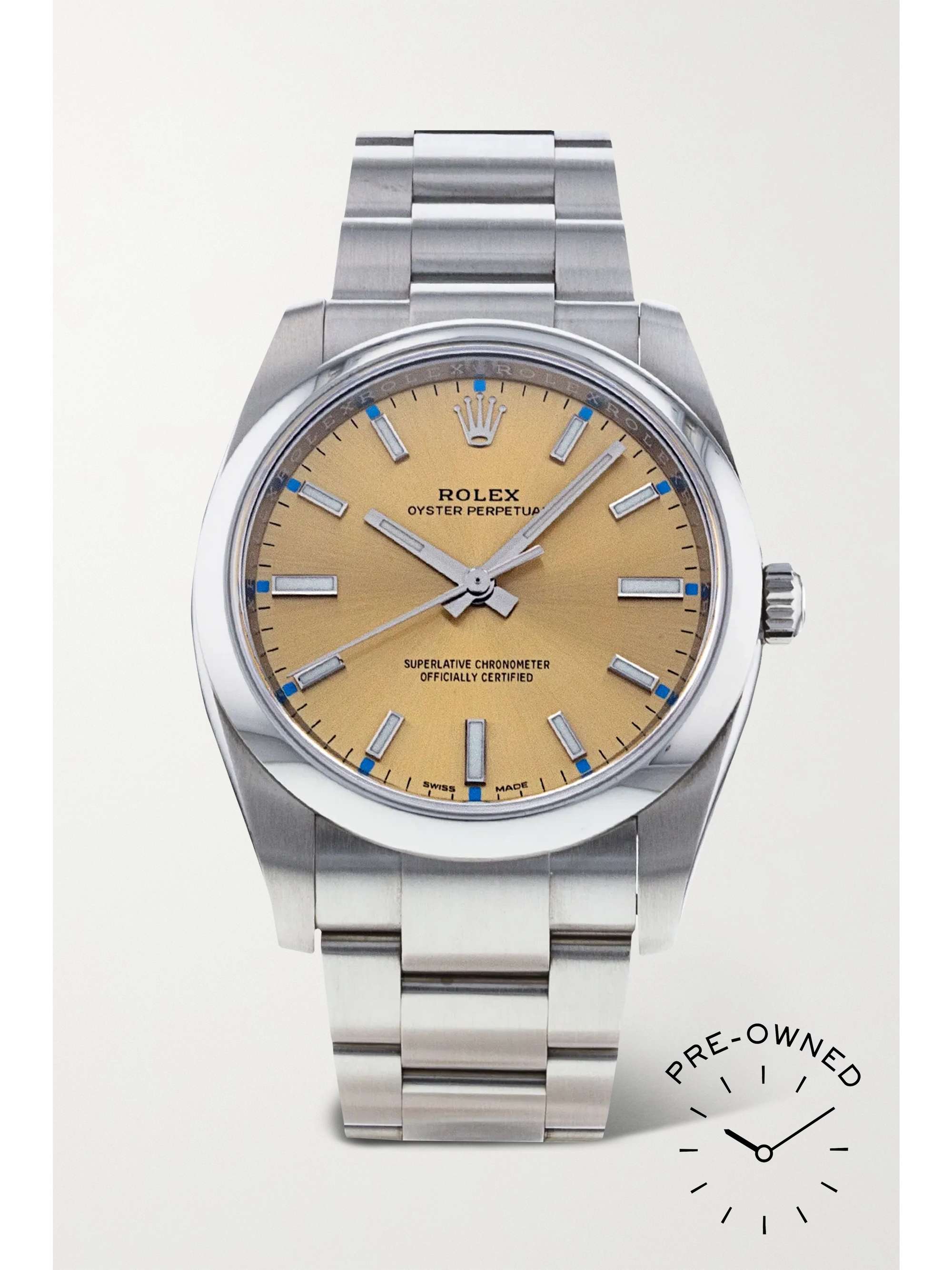 Gold Pre-Owned 2020 Oyster Perpetual 