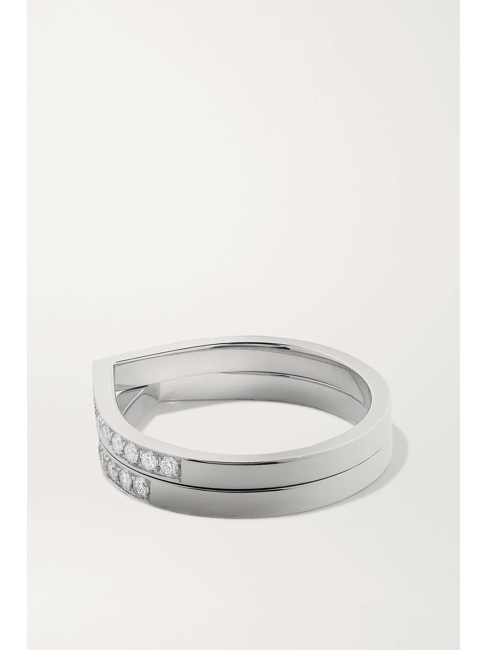 Antifer 18-karat white gold diamond ring