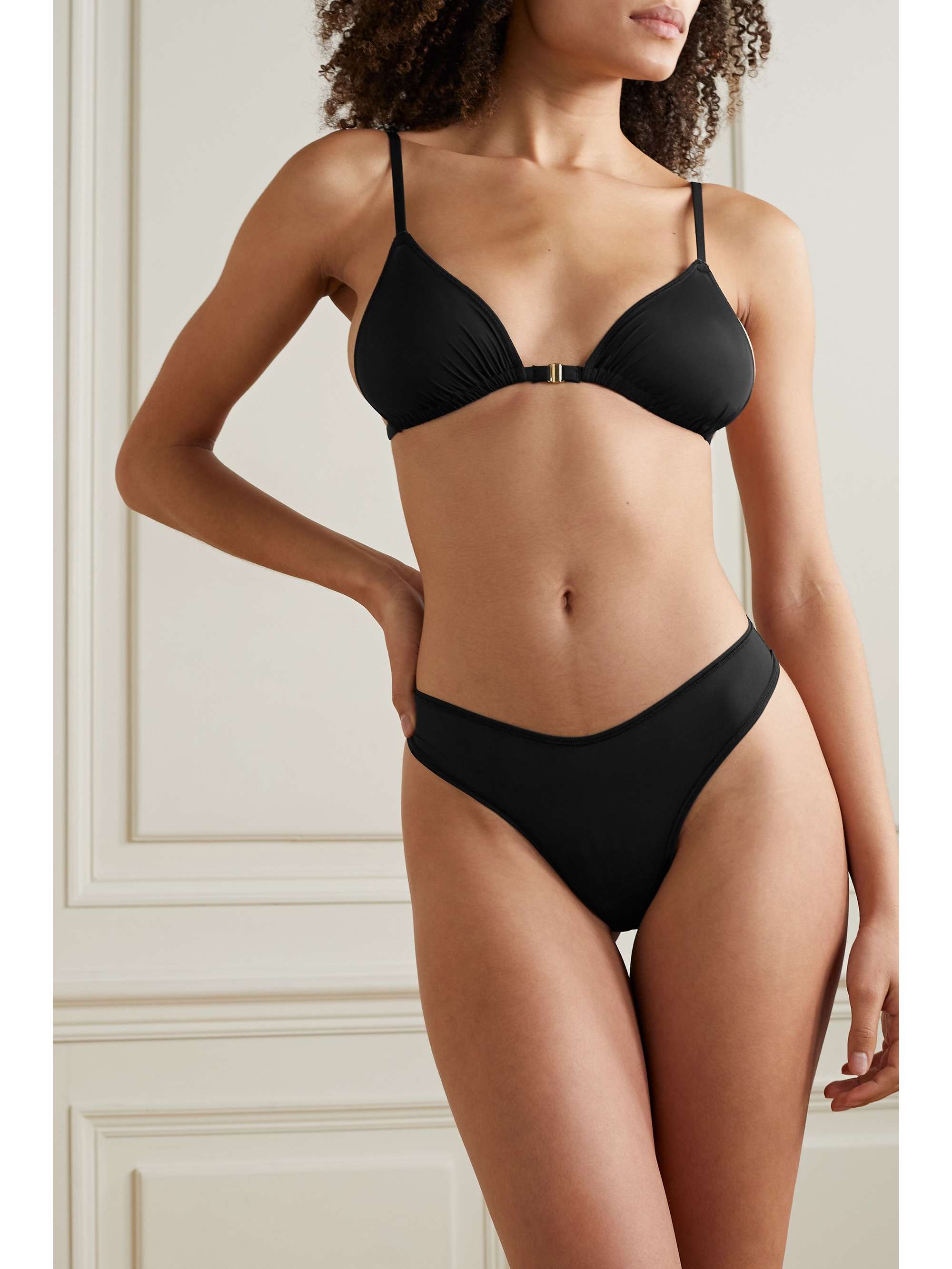 SKIMS Jelly Sheer thong - Onyx