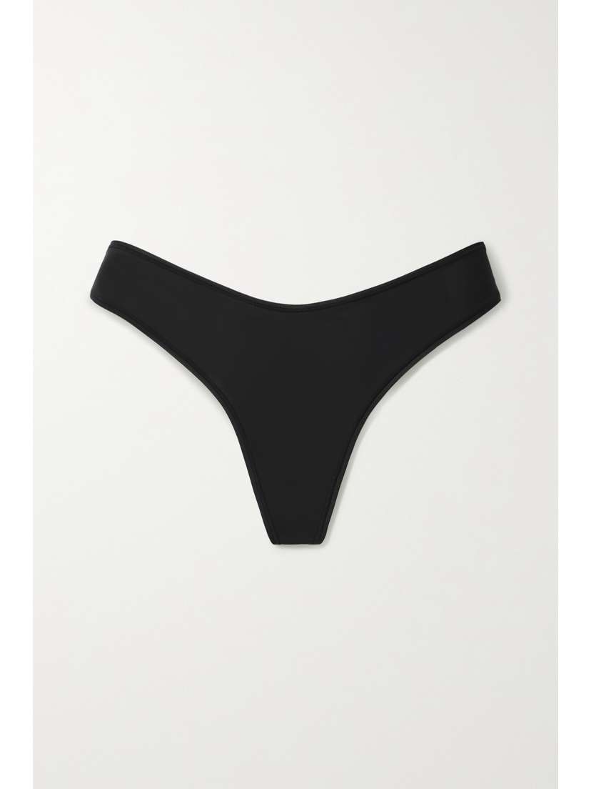 Skims Jelly Sheer Thong - Onyx