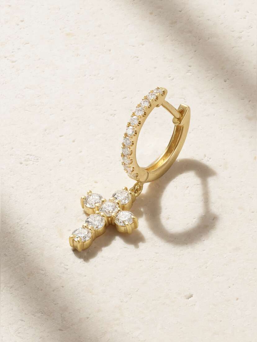 Anita Ko 18-karat Gold Diamond Single Earring