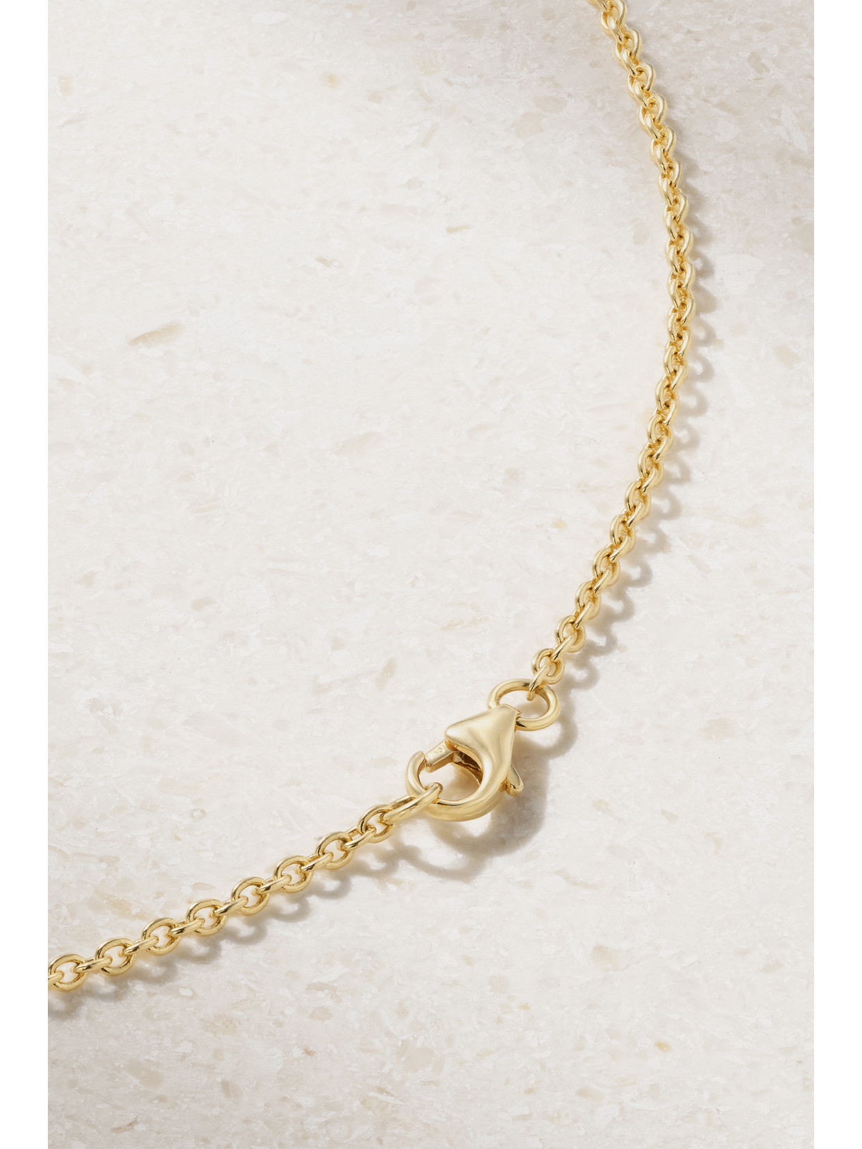 Shop Anita Ko Daphne 18-karat Gold Diamond Necklace