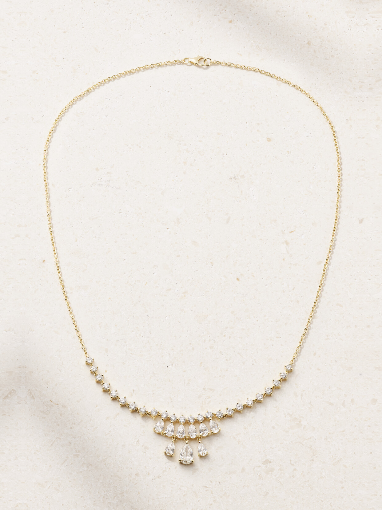 Anita Ko Daphne 18-karat Gold Diamond Necklace