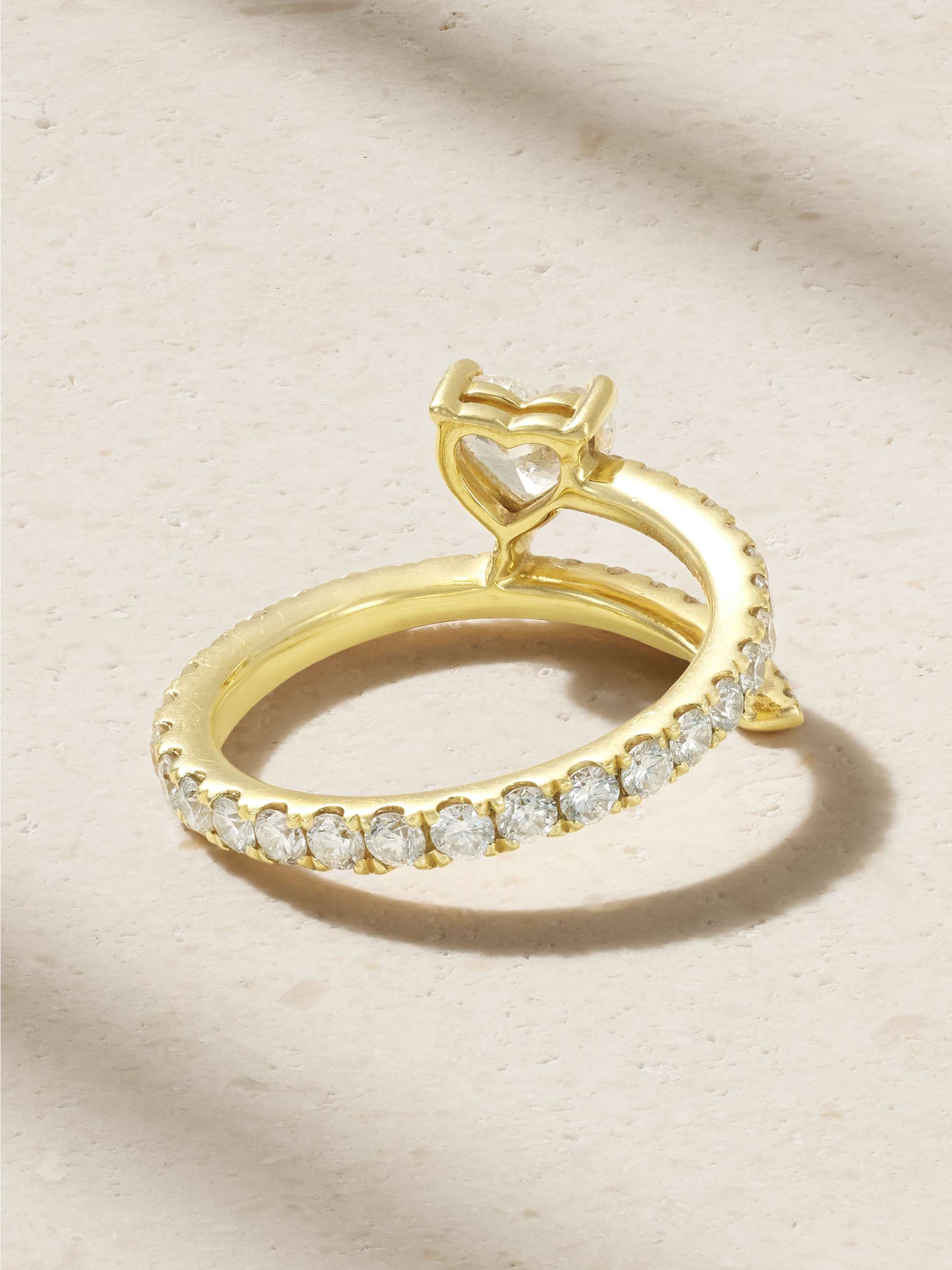 ANITA KO 18-karat gold diamond ring