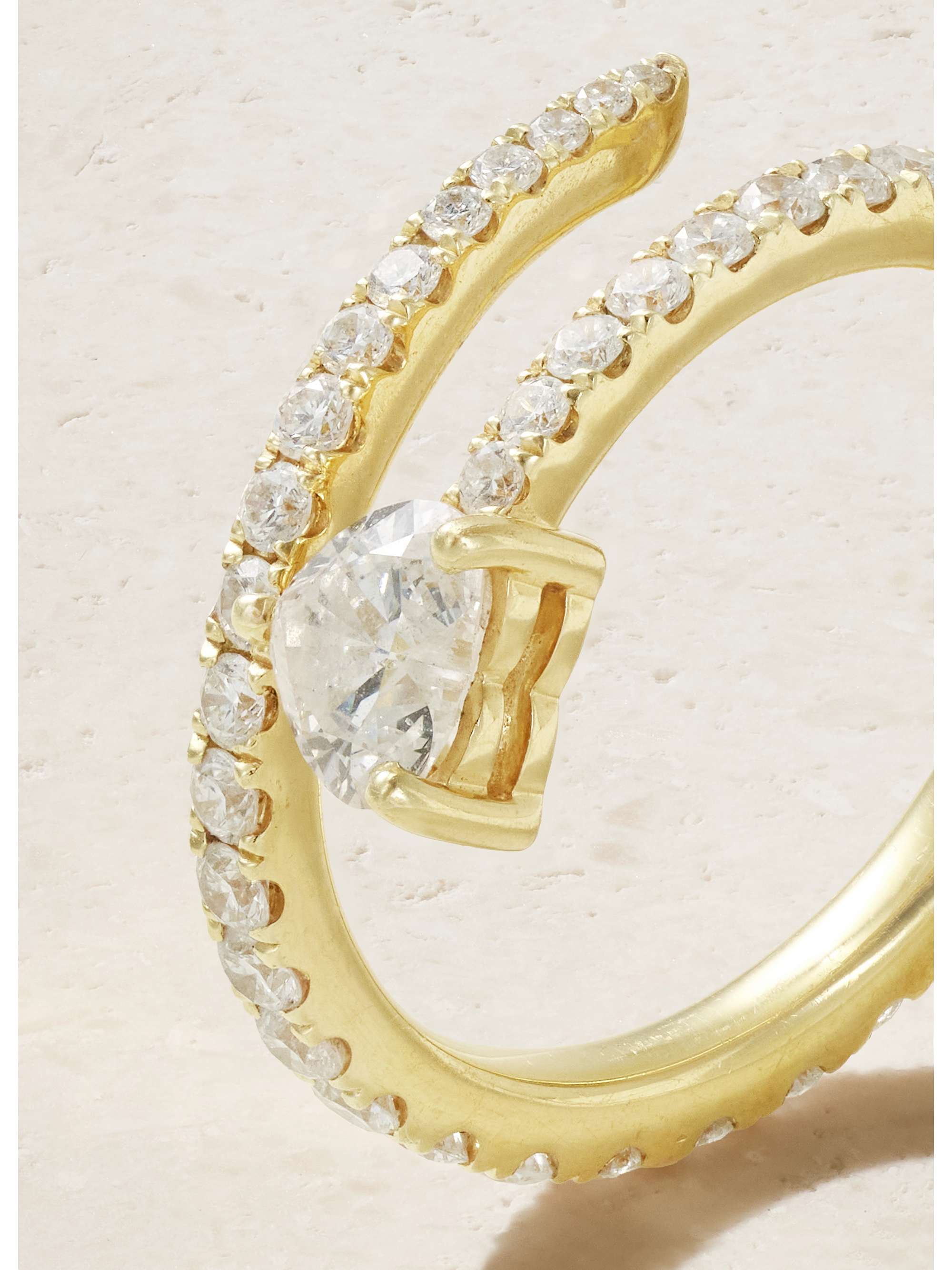 ANITA KO 18-karat gold diamond ring