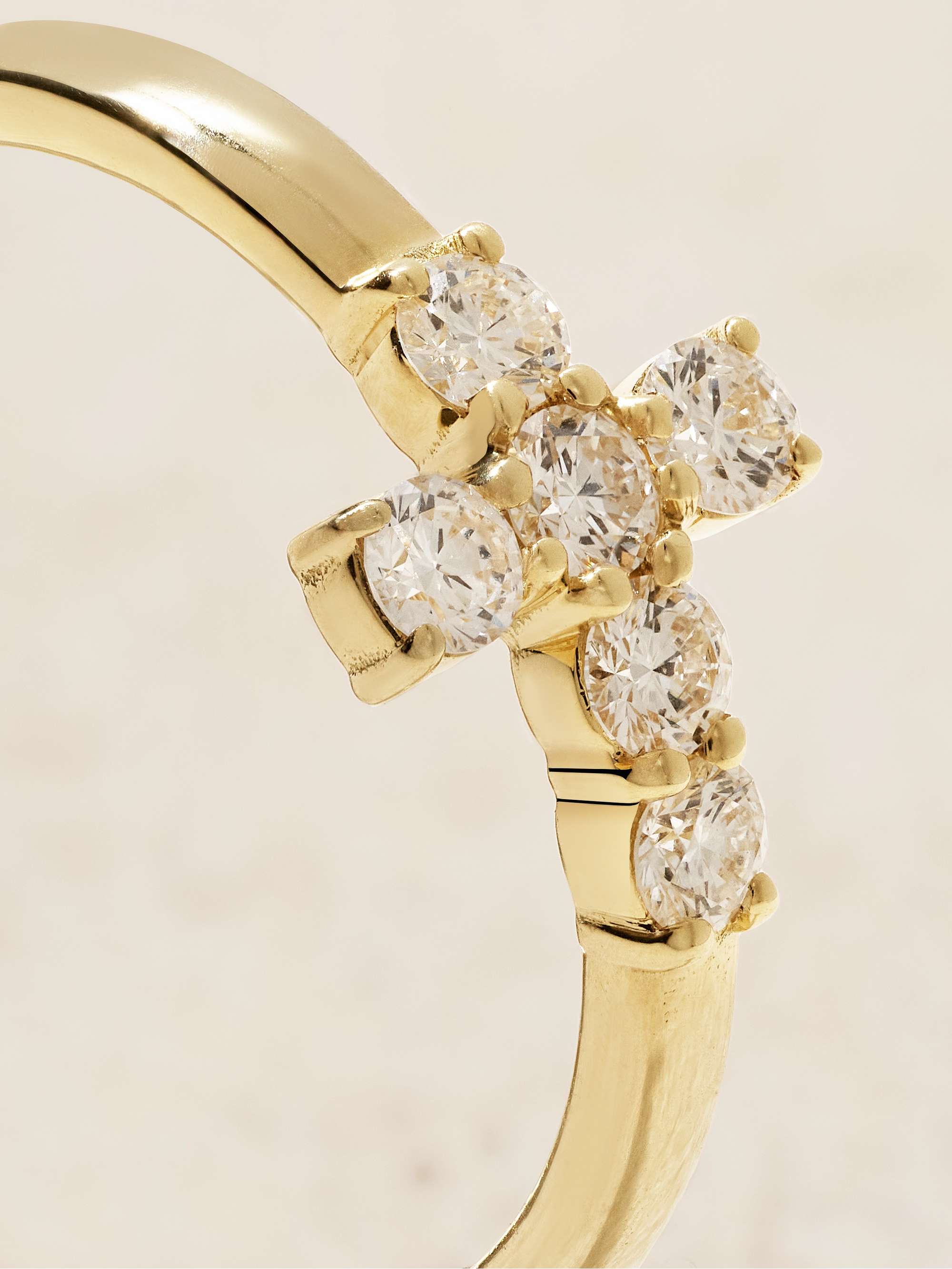 ANITA KO 18-karat gold diamond ring