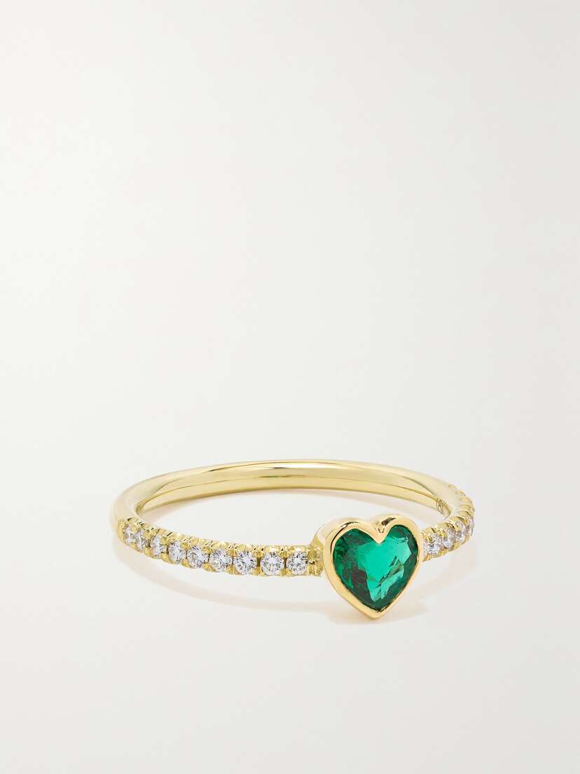 Anita Ko 18-karat , Emerald And Diamond Ring