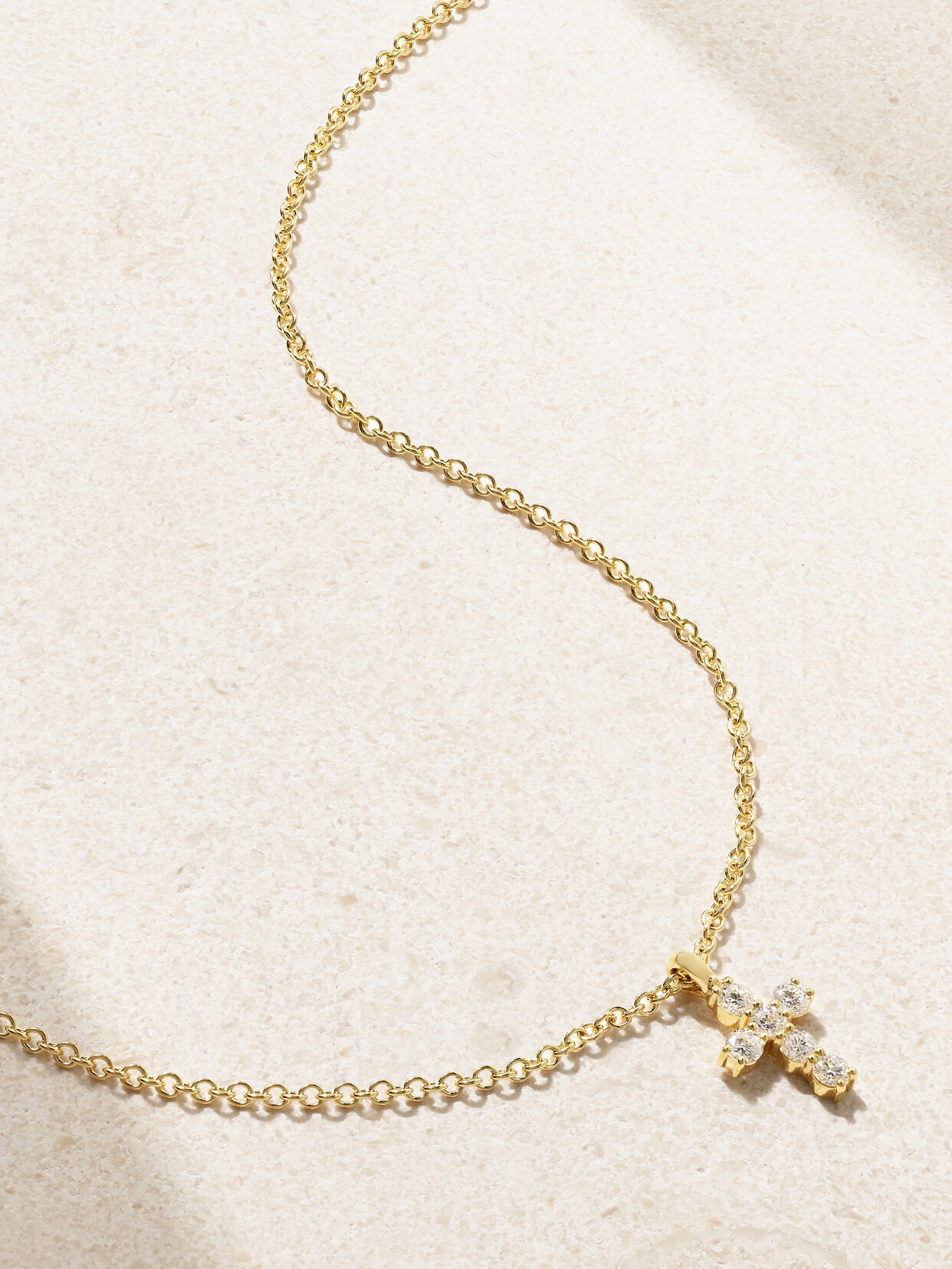 Anita Ko 18-karat Gold Diamond Necklace