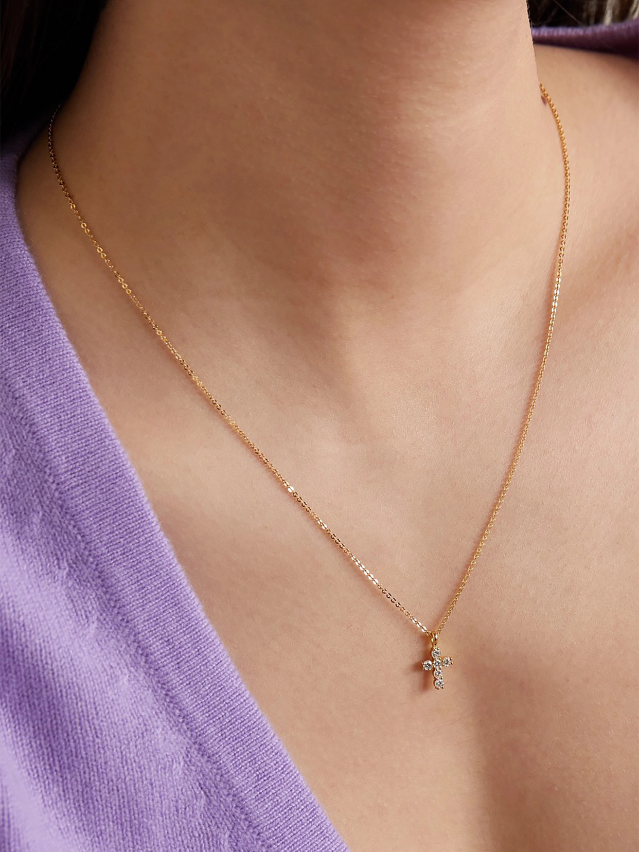 Anita Ko 18-karat Gold Diamond Necklace In Gold