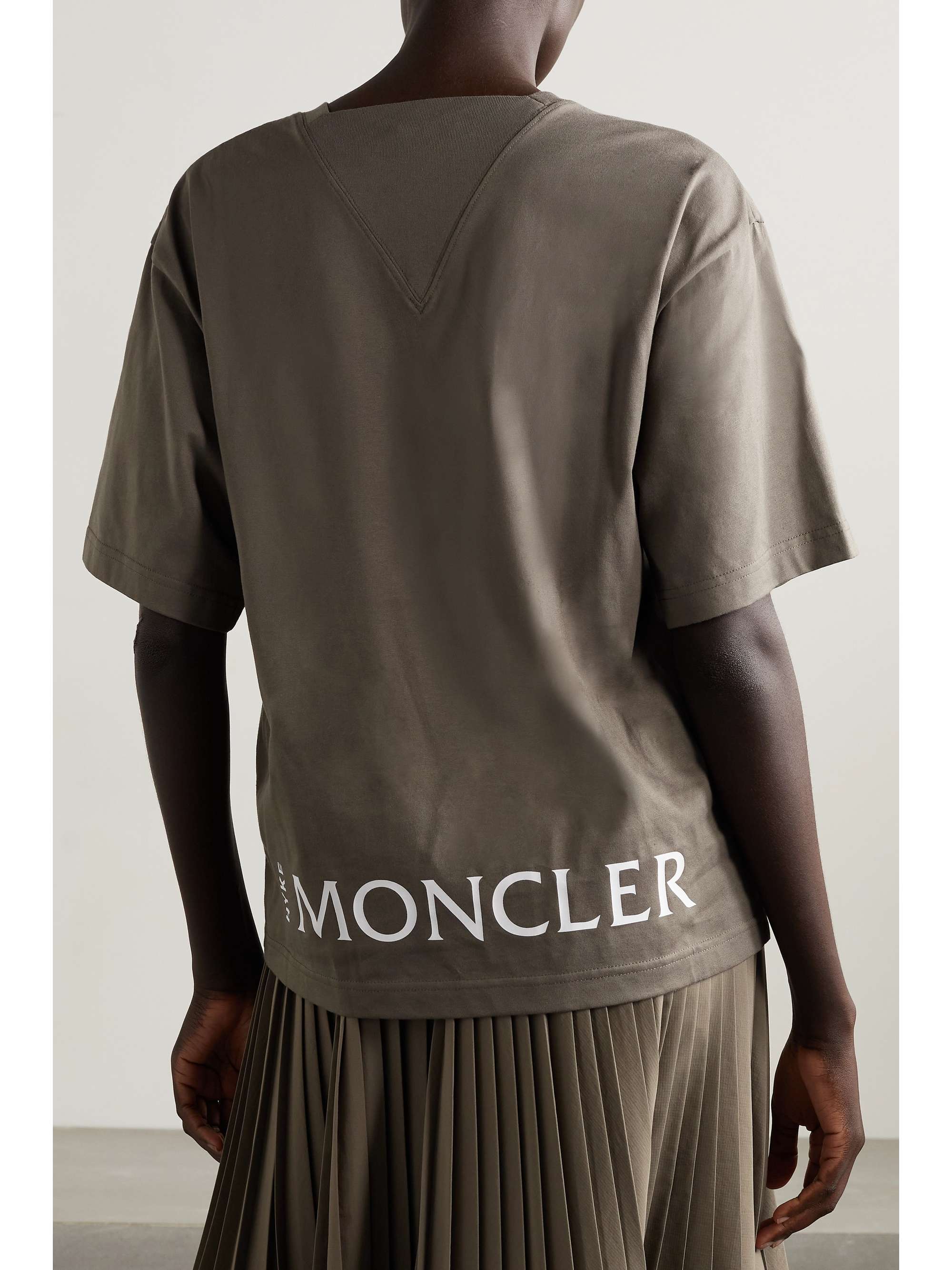 MONCLER GENIUS + 4 HYKE oversized cotton-jersey T-shirt