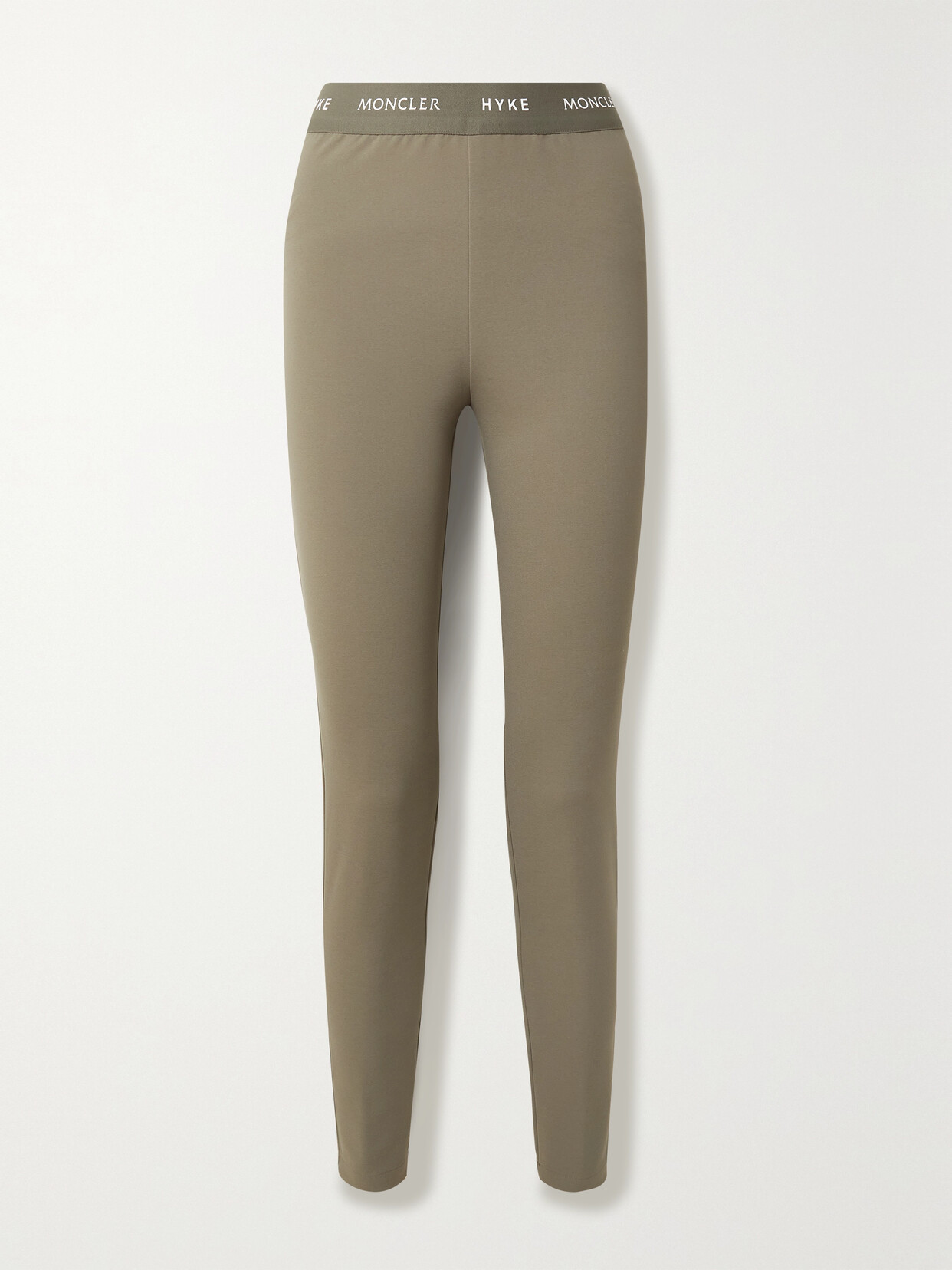 Moncler Genius - + Hyke Tech-jersey Leggings - Brown