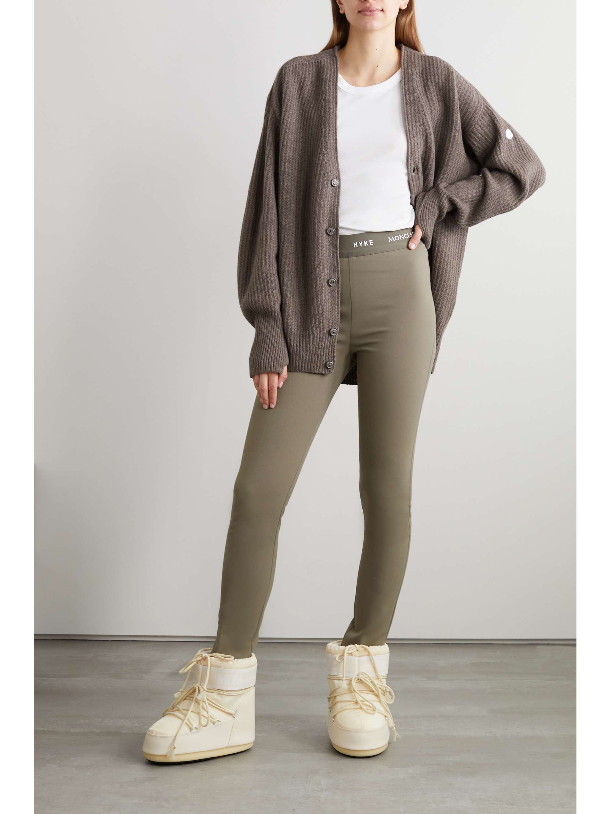 MONCLER GENIUS + Hyke tech-jersey leggings