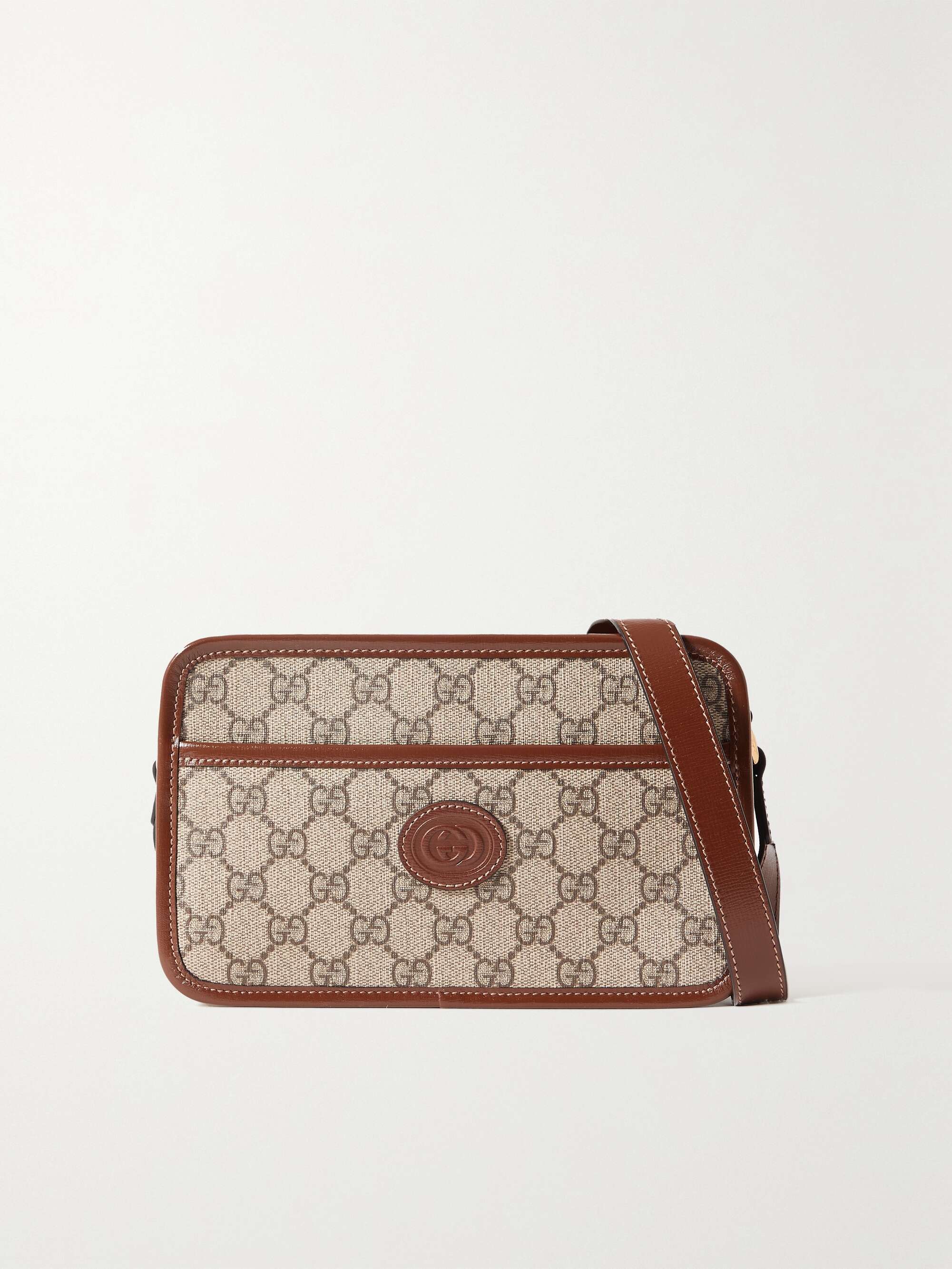 Gucci Vintage Gucci GG Supreme Coated Canvas Mini Crossbody