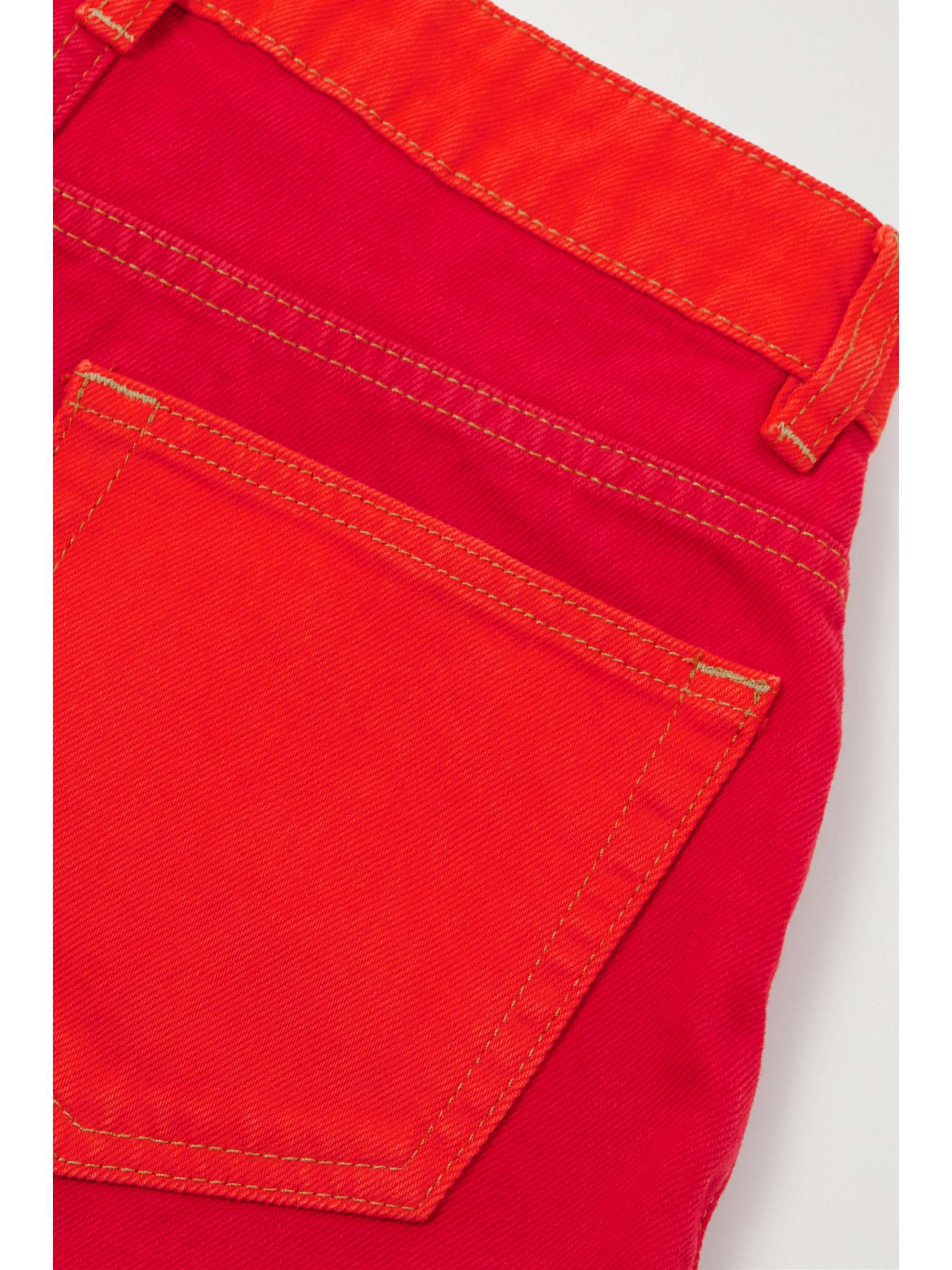 GANNI Organic denim shorts