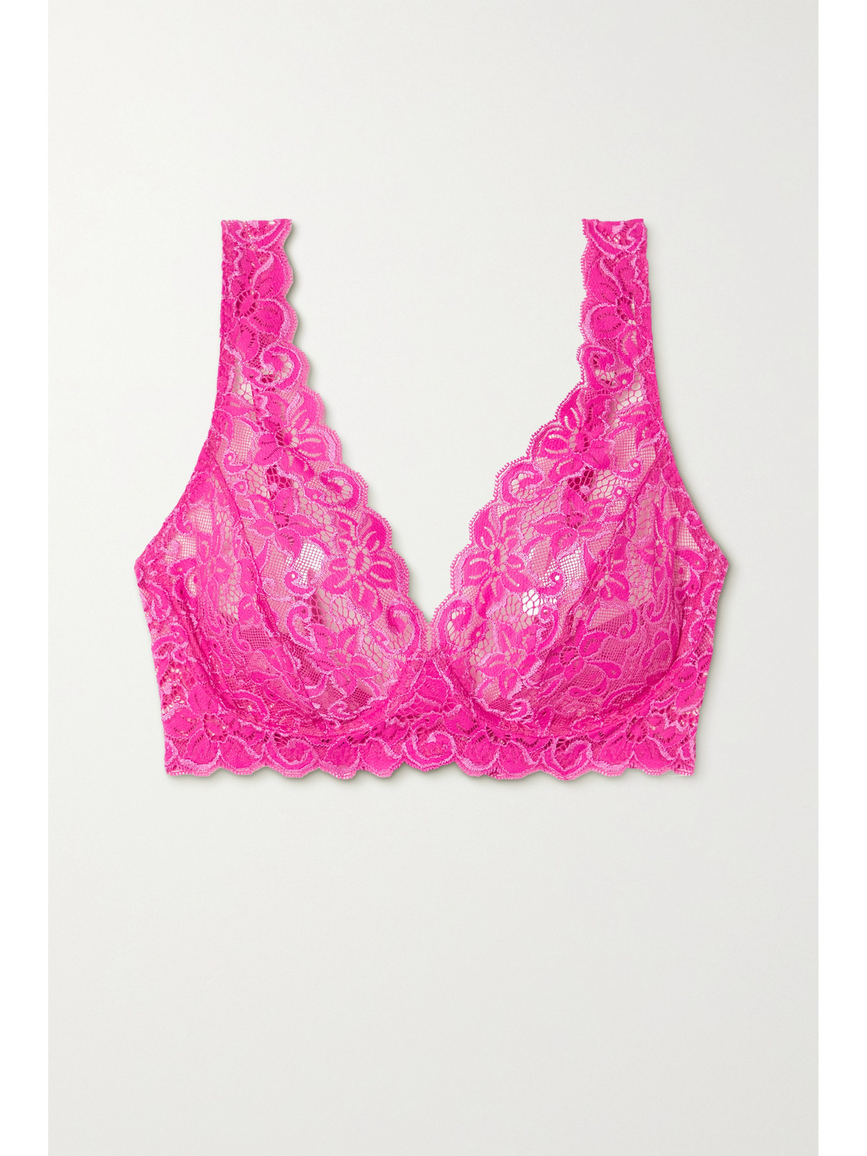 HANRO MOMENTS STRETCH-LACE SOFT-CUP BRA