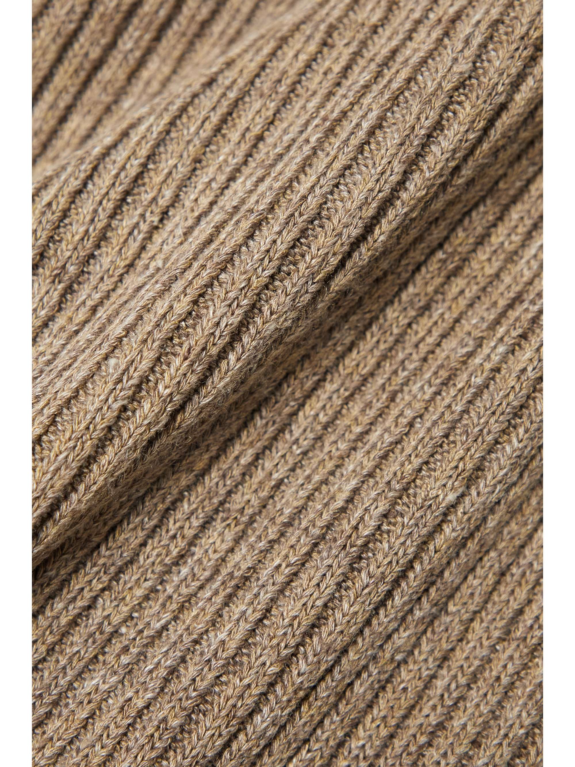 MAX MARA Torino ribbed linen-blend maxi dress