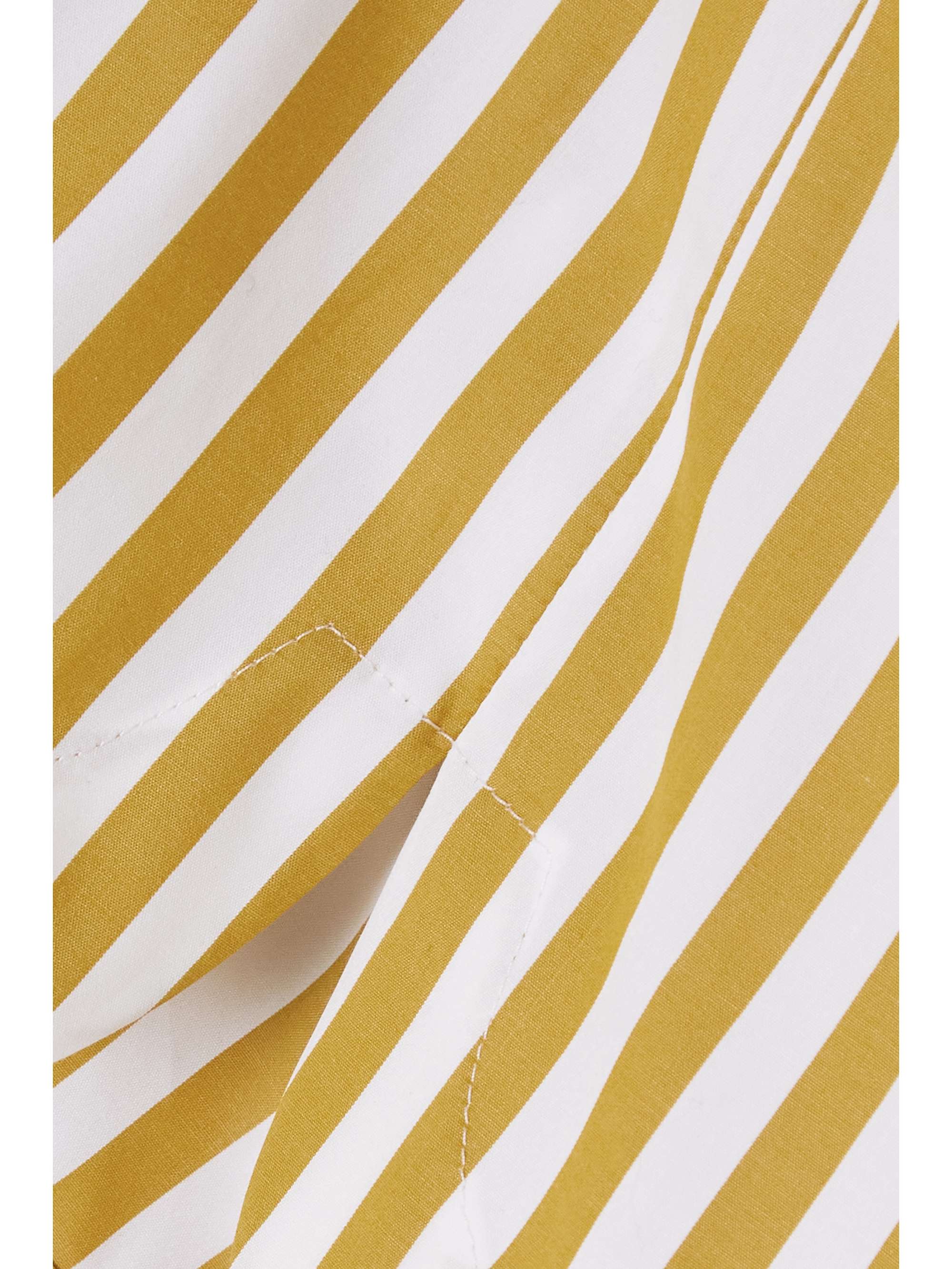 MAX MARA Leisure Caramba striped cotton-poplin shorts