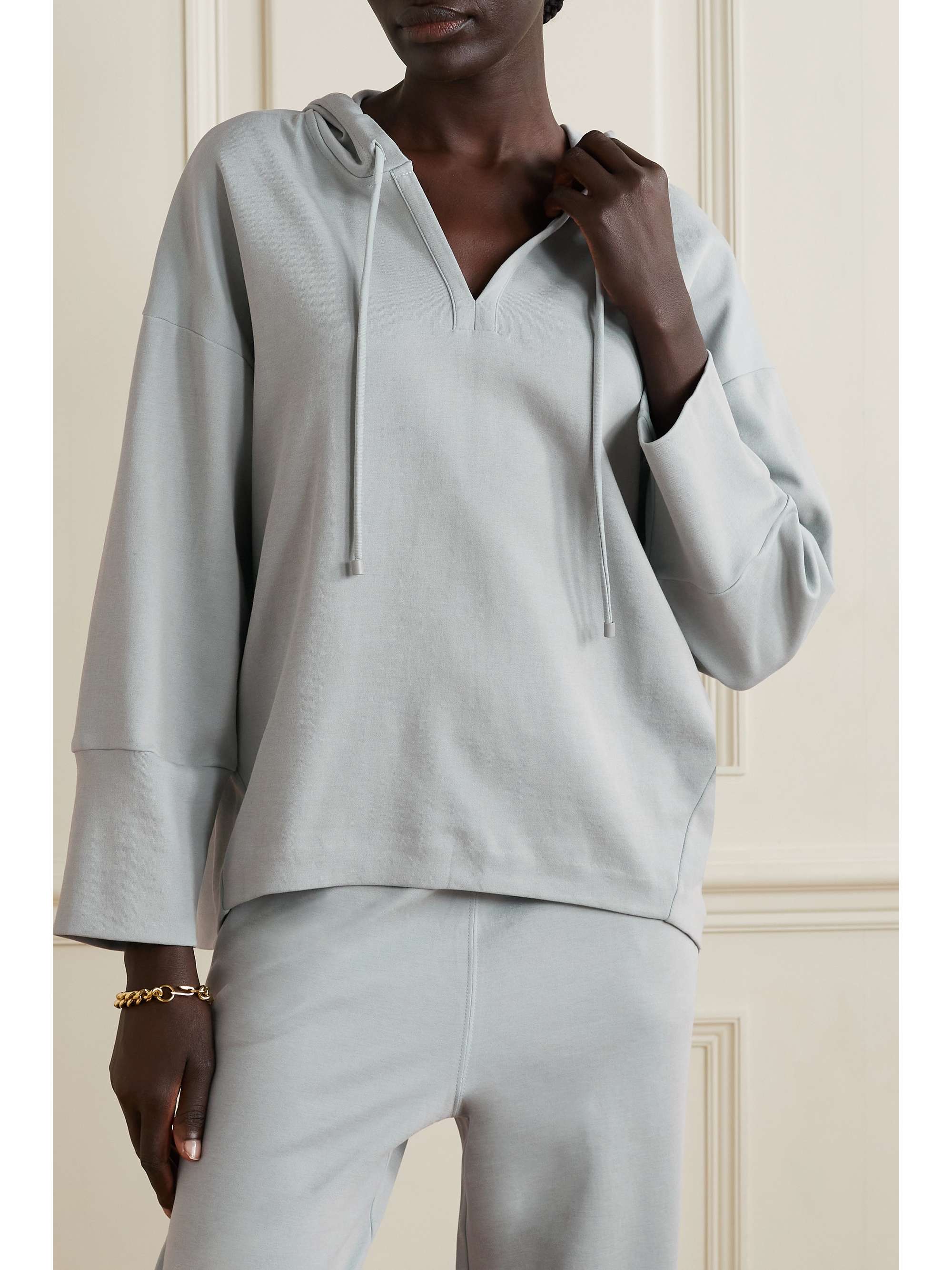 MAX MARA Leisure Carmela cotton-blend jersey hoodie
