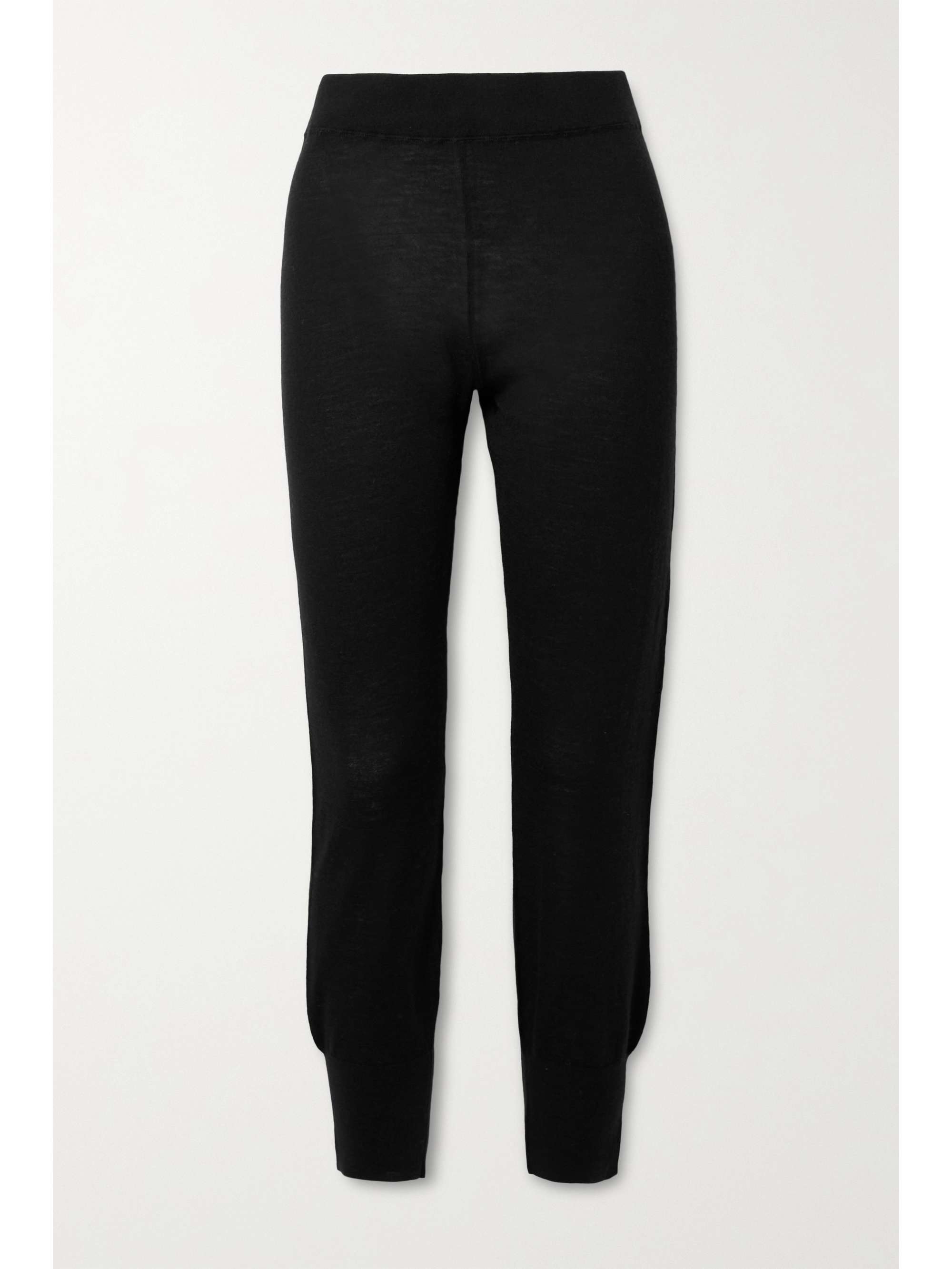 Black Jura cashmere leggings | LE KASHA 