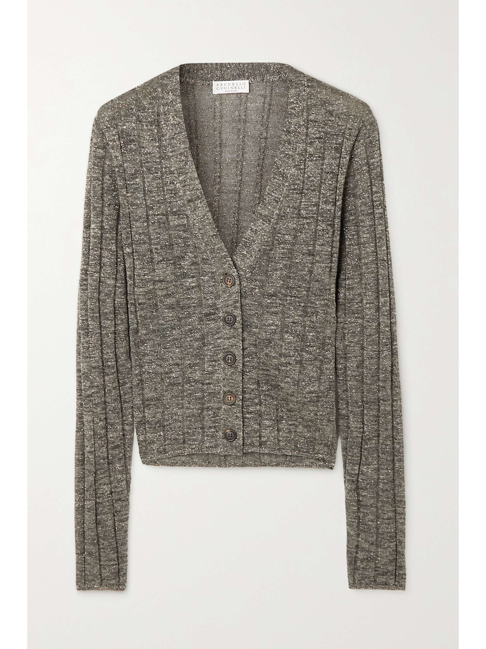 speckled cardigan
