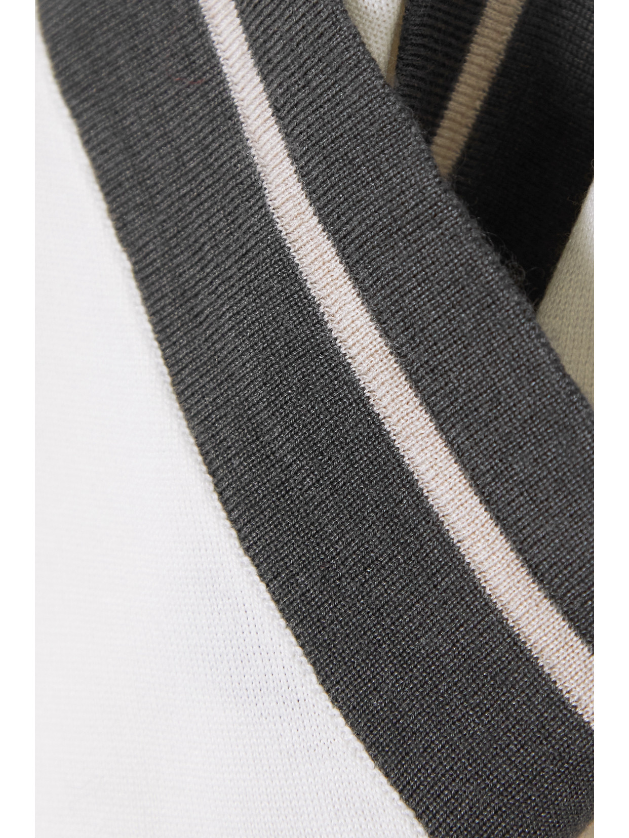 Brunello Cucinelli Cashmere And Silk-blend Playsuit In White