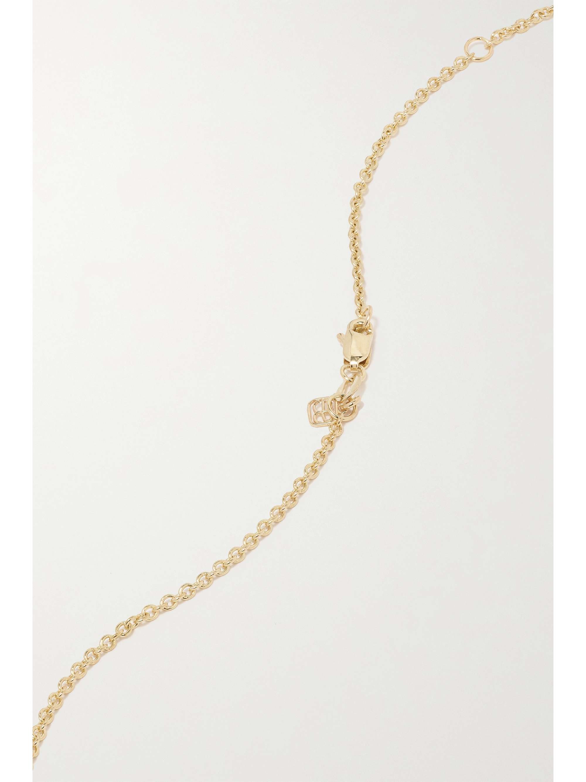 SYDNEY EVAN Collier en or 14 carats (585/1000) et diamants Large