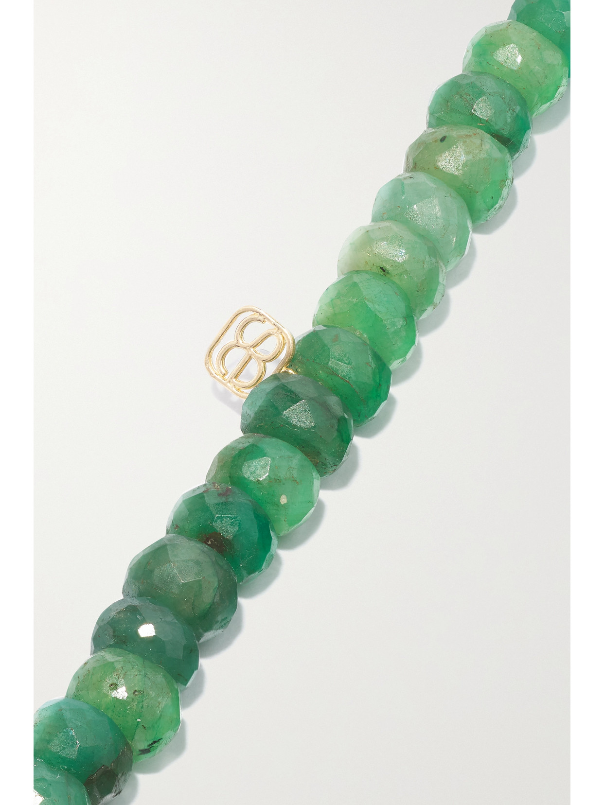 Sydney Evan Evil Eye 14-karat Gold Multi-stone Bracelet In Gold