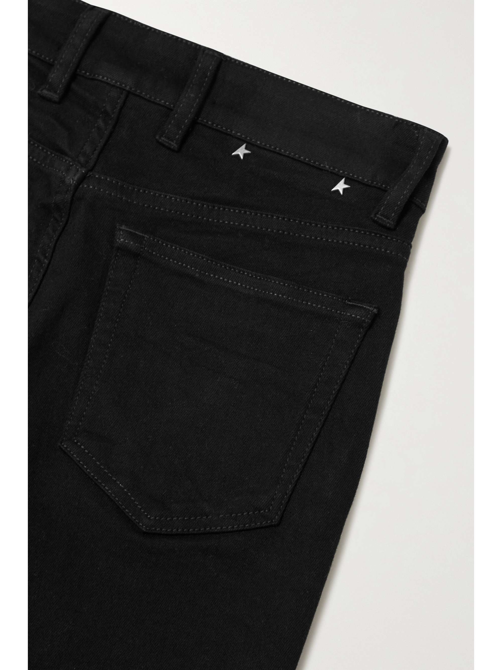 GOLDEN GOOSE Frayed high-rise skinny jeans