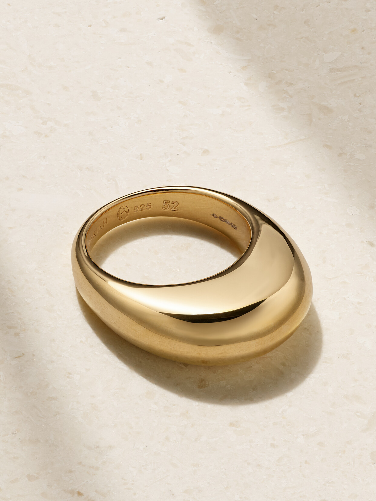 Shop By Pariah + Net Sustain The Curve Recycled Gold Vermeil Ring